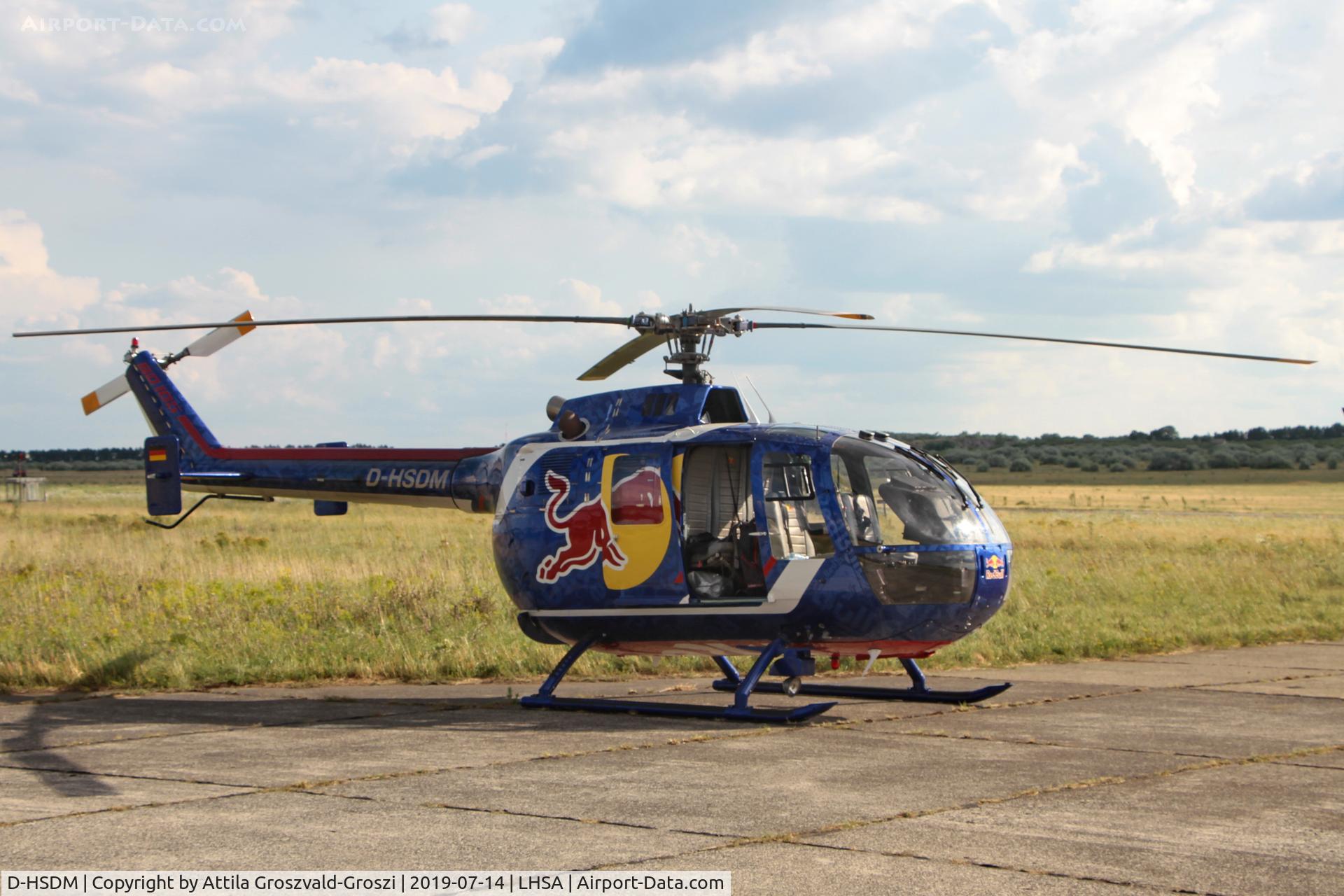 D-HSDM, MBB Bo-105CB C/N S-126, LHSA - Szentkirályszabadja Airport, Hungary