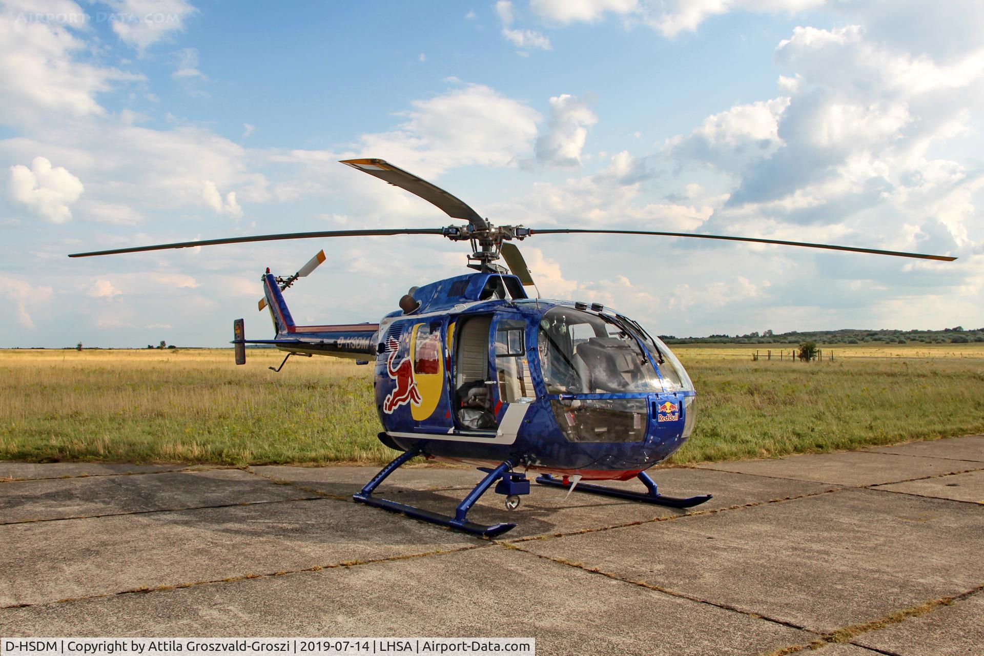 D-HSDM, MBB Bo-105CB C/N S-126, LHSA - Szentkirályszabadja Airport, Hungary