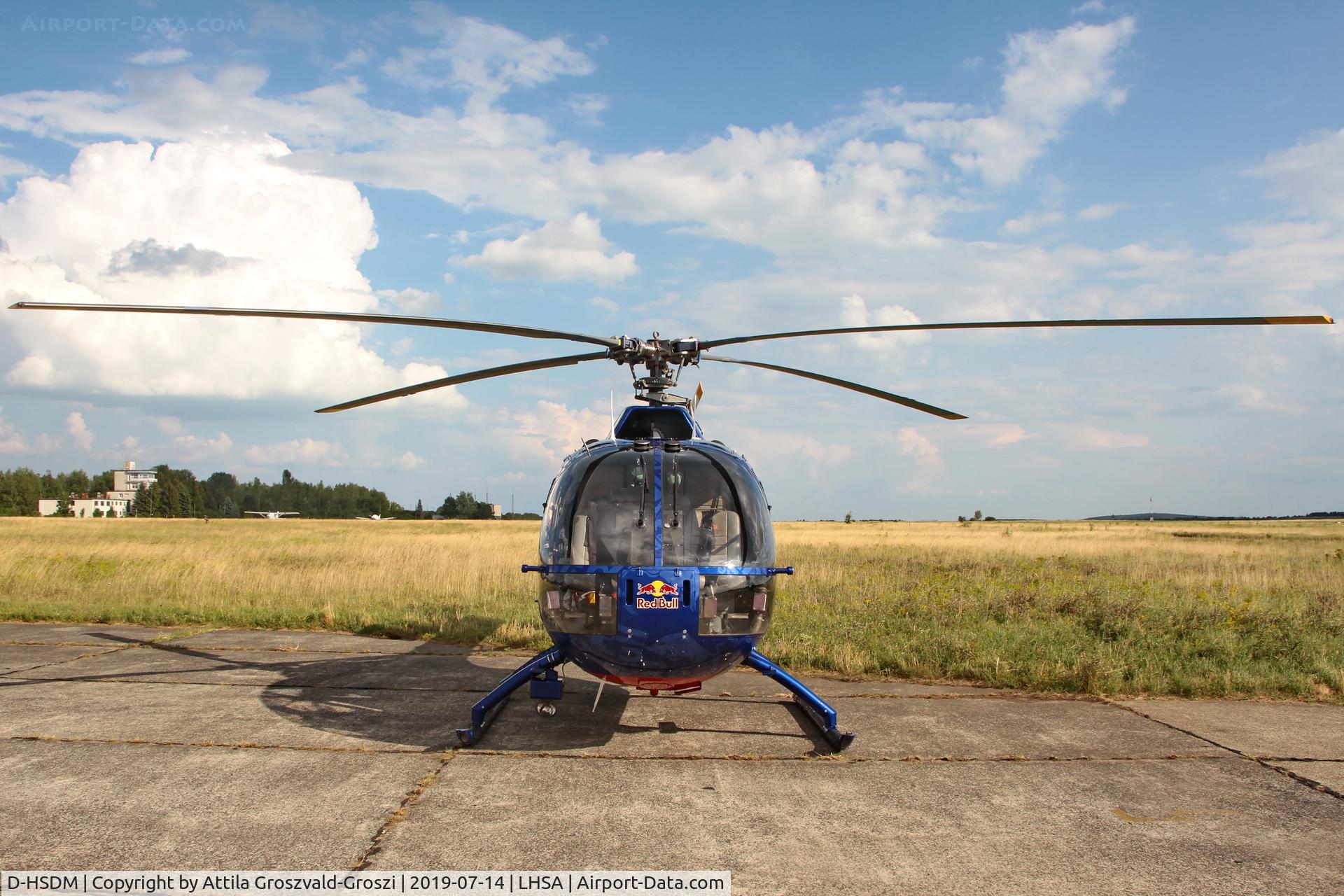 D-HSDM, MBB Bo-105CB C/N S-126, LHSA - Szentkirályszabadja Airport, Hungary