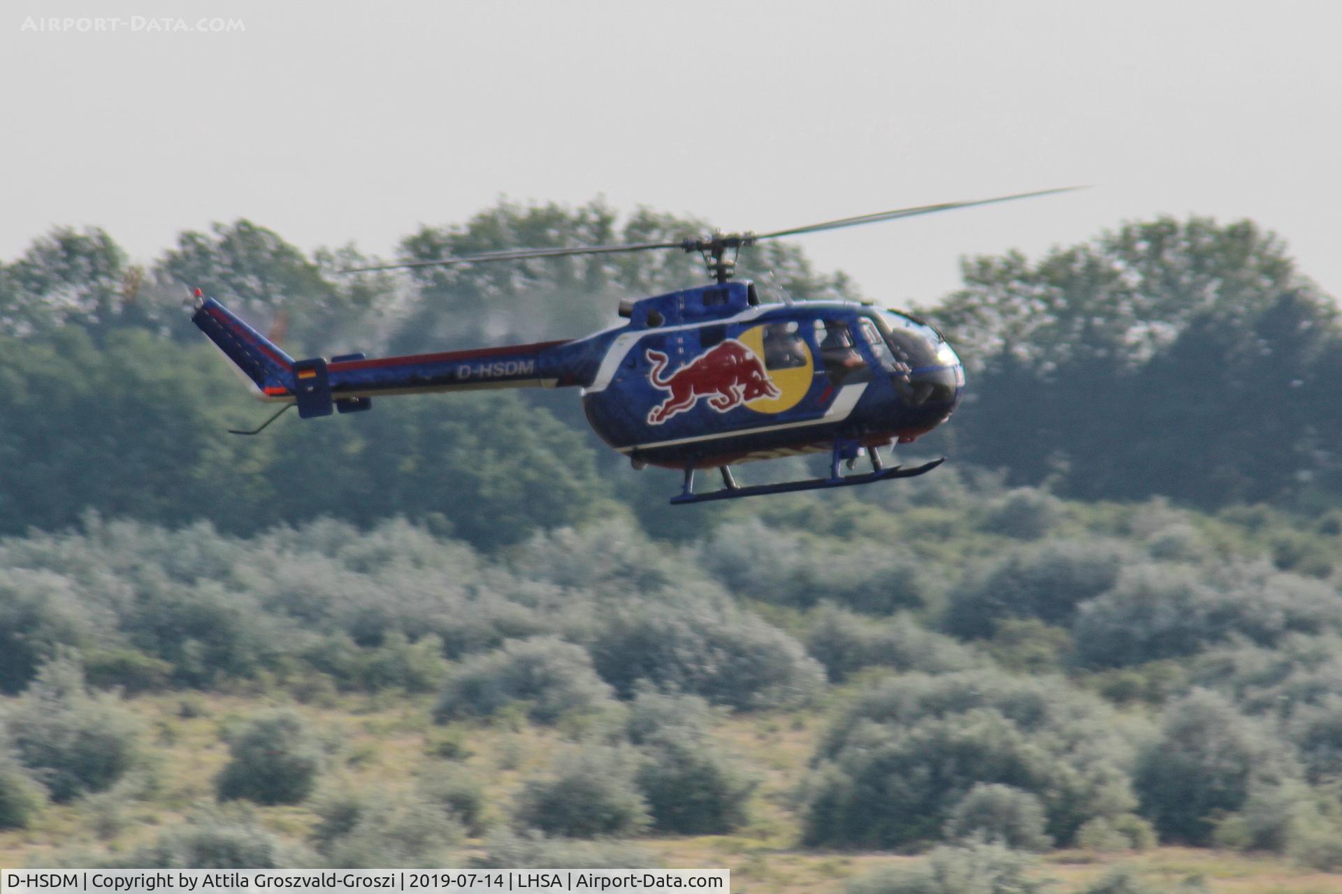 D-HSDM, MBB Bo-105CB C/N S-126, LHSA - Szentkirályszabadja Airport, Hungary