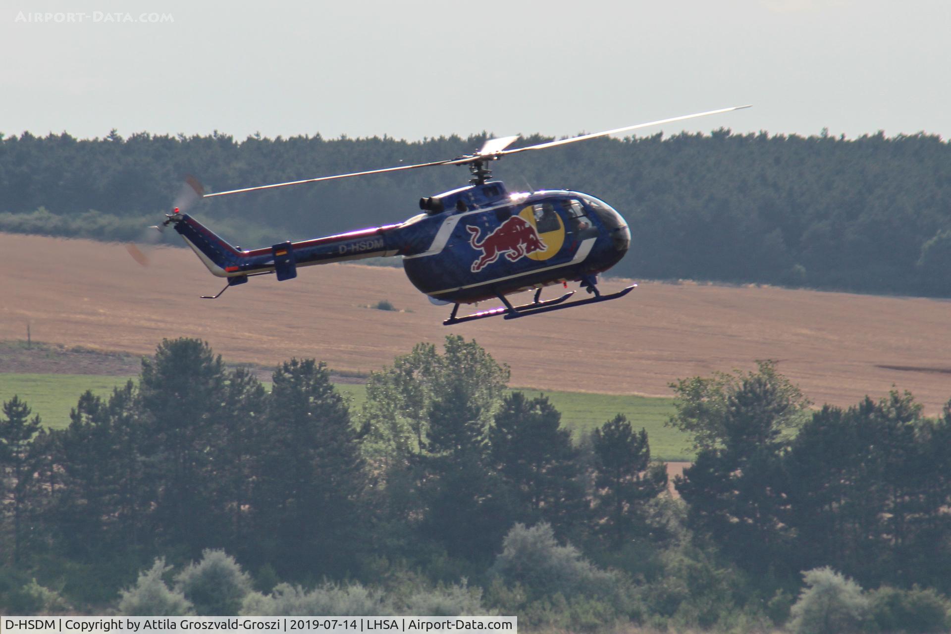 D-HSDM, MBB Bo-105CB C/N S-126, LHSA - Szentkirályszabadja Airport, Hungary