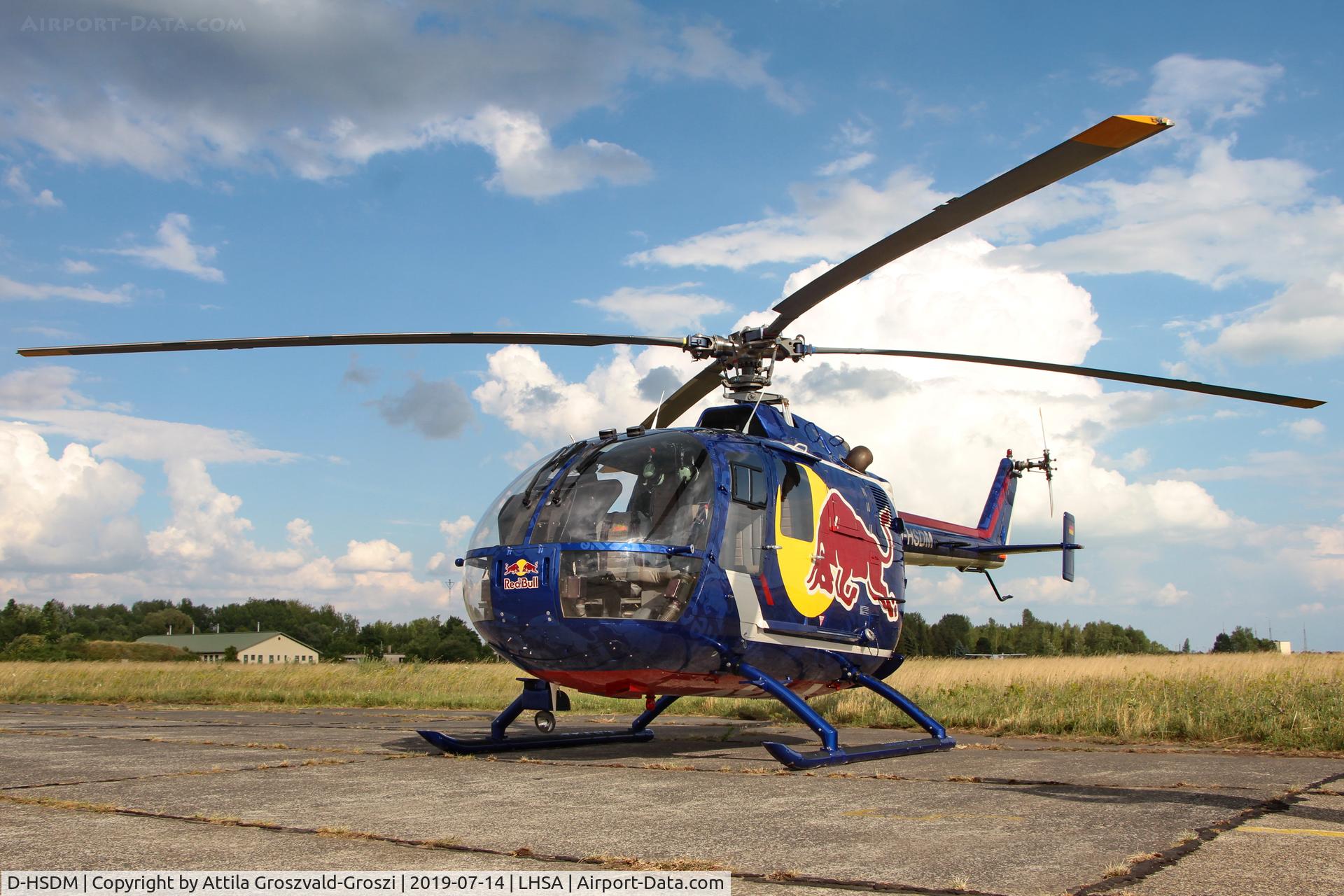 D-HSDM, MBB Bo-105CB C/N S-126, LHSA - Szentkirályszabadja Airport, Hungary