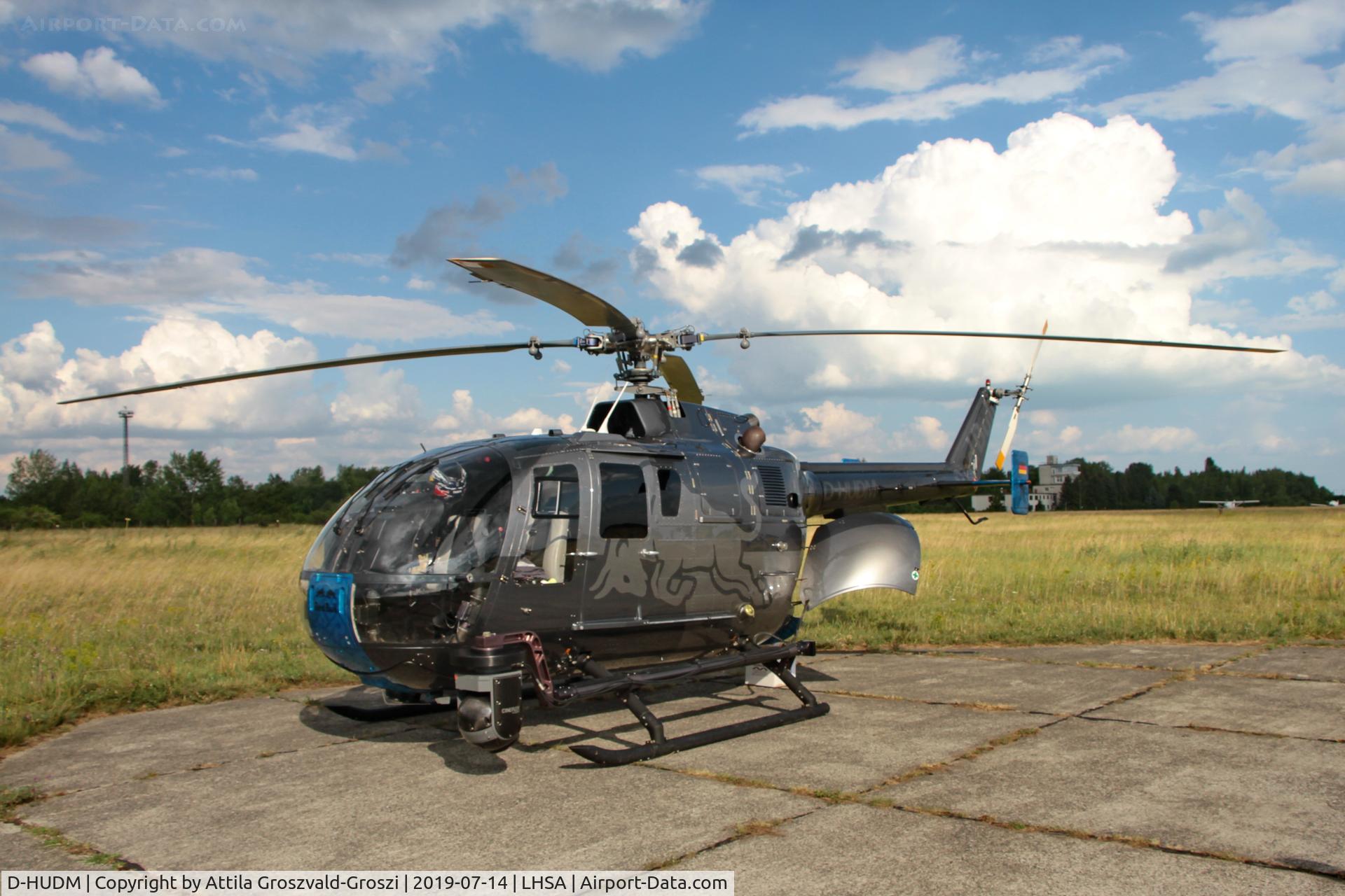 D-HUDM, MBB Bo-105CBS-5 C/N S-883, LHSA - Szentkirályszabadja Airport, Hungary