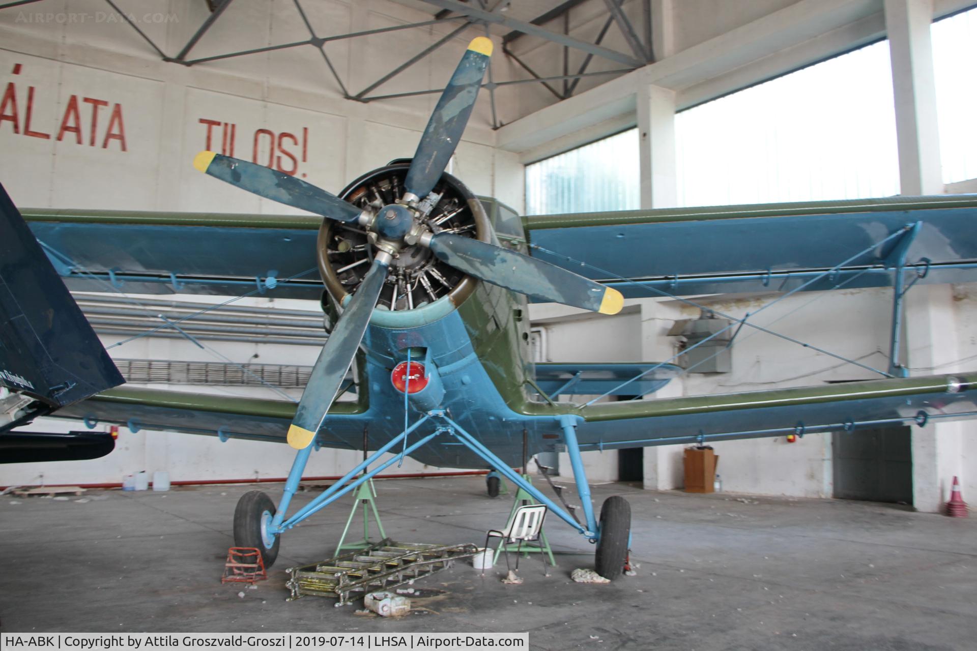HA-ABK, PZL-Mielec An-2T C/N 1G235-37, LHSA - Szentkirályszabadja Airport, Hungary