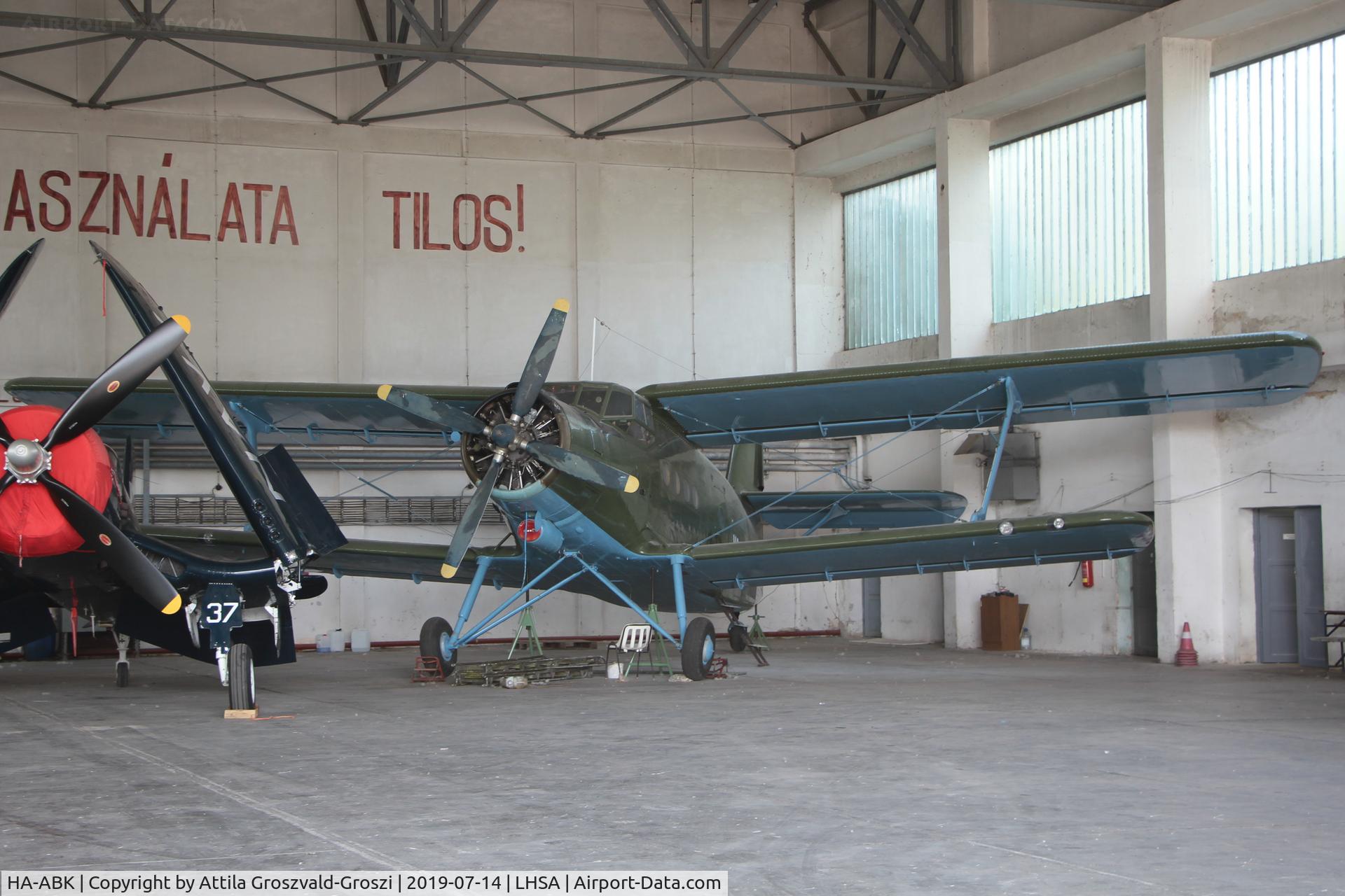 HA-ABK, PZL-Mielec An-2T C/N 1G235-37, LHSA - Szentkirályszabadja Airport, Hungary