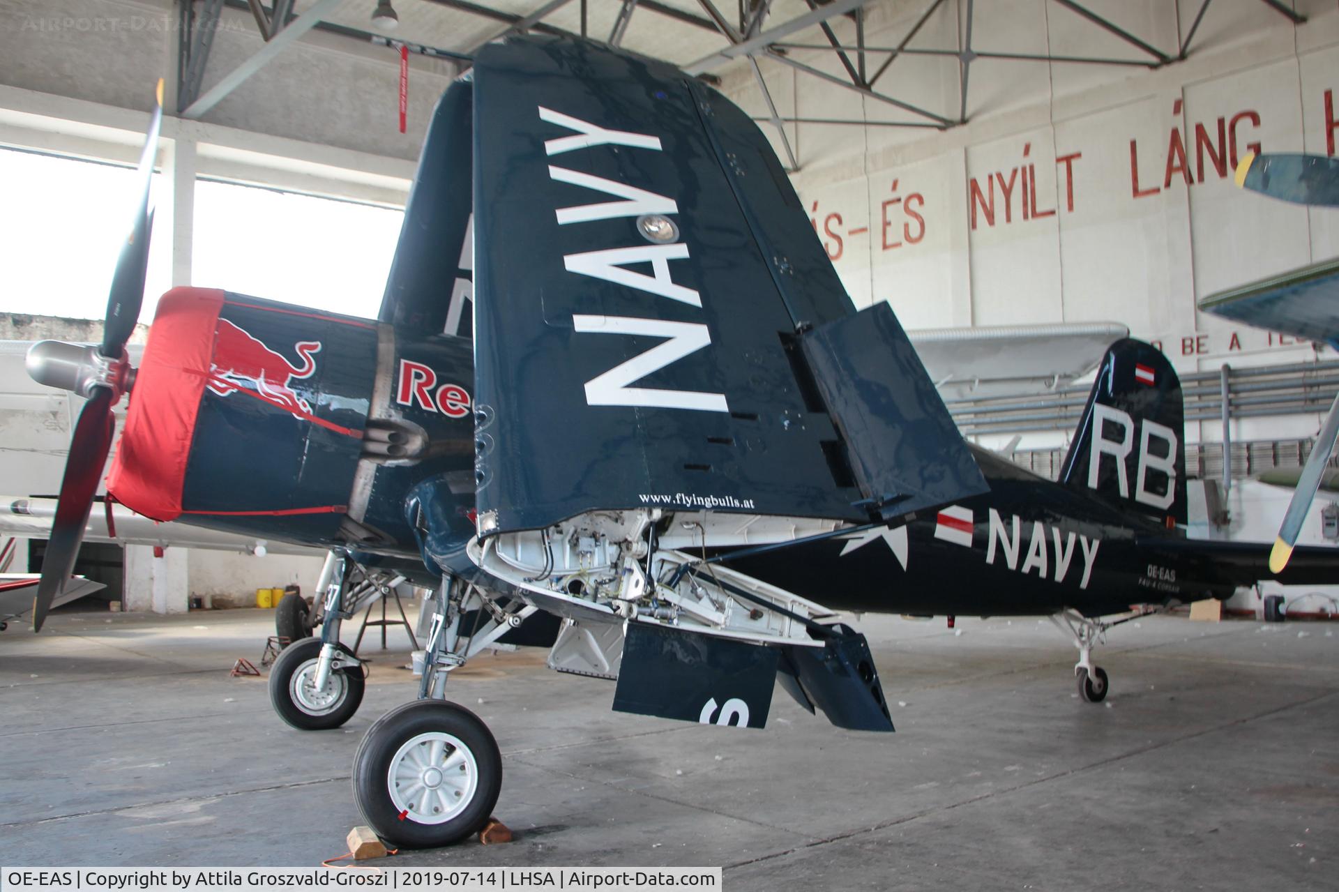 OE-EAS, 1945 Vought F4U-4 Corsair C/N 9149, LHSA - Szentkirályszabadja Airport, Hungary
