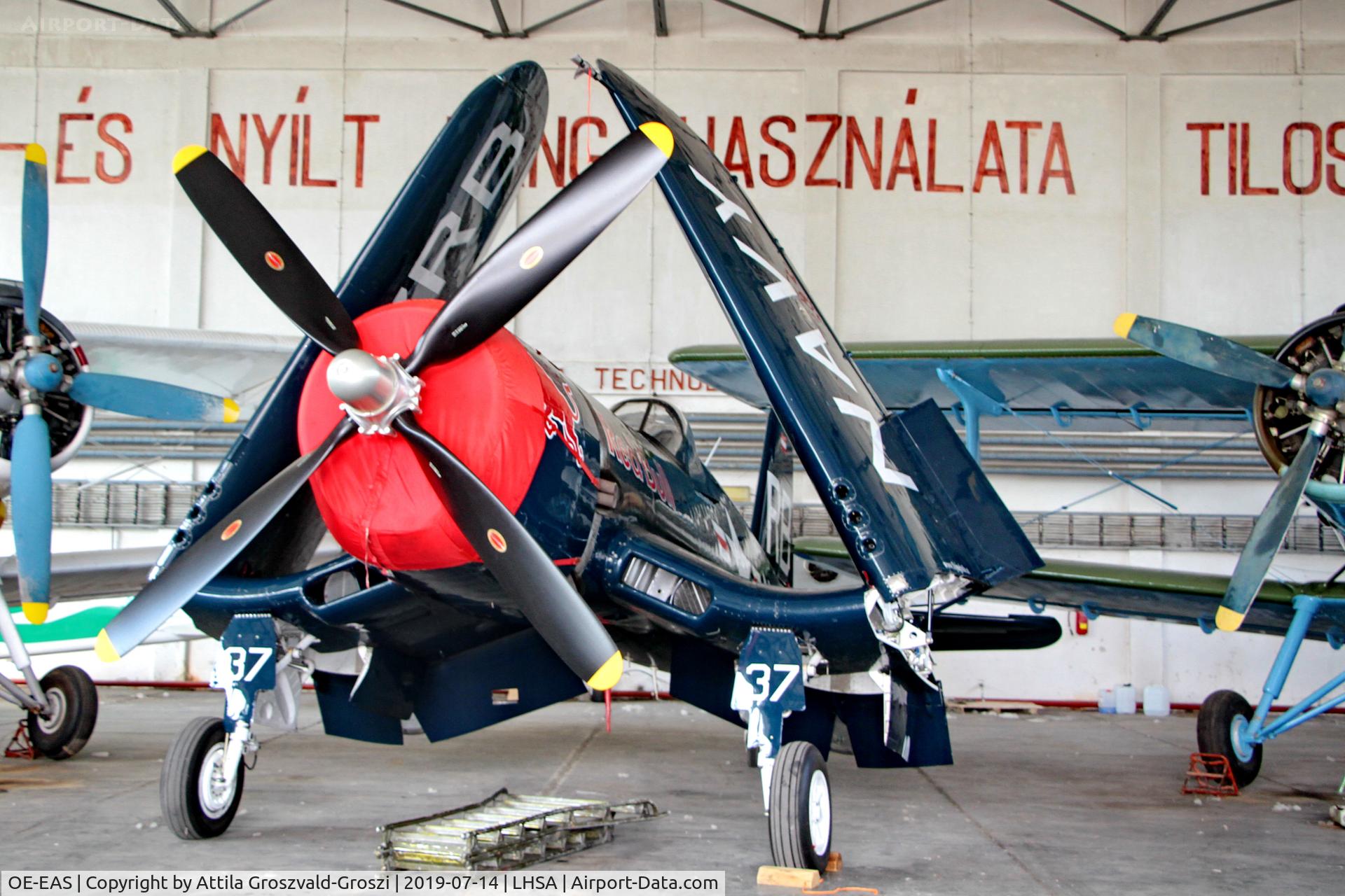 OE-EAS, 1945 Vought F4U-4 Corsair C/N 9149, LHSA - Szentkirályszabadja Airport, Hungary