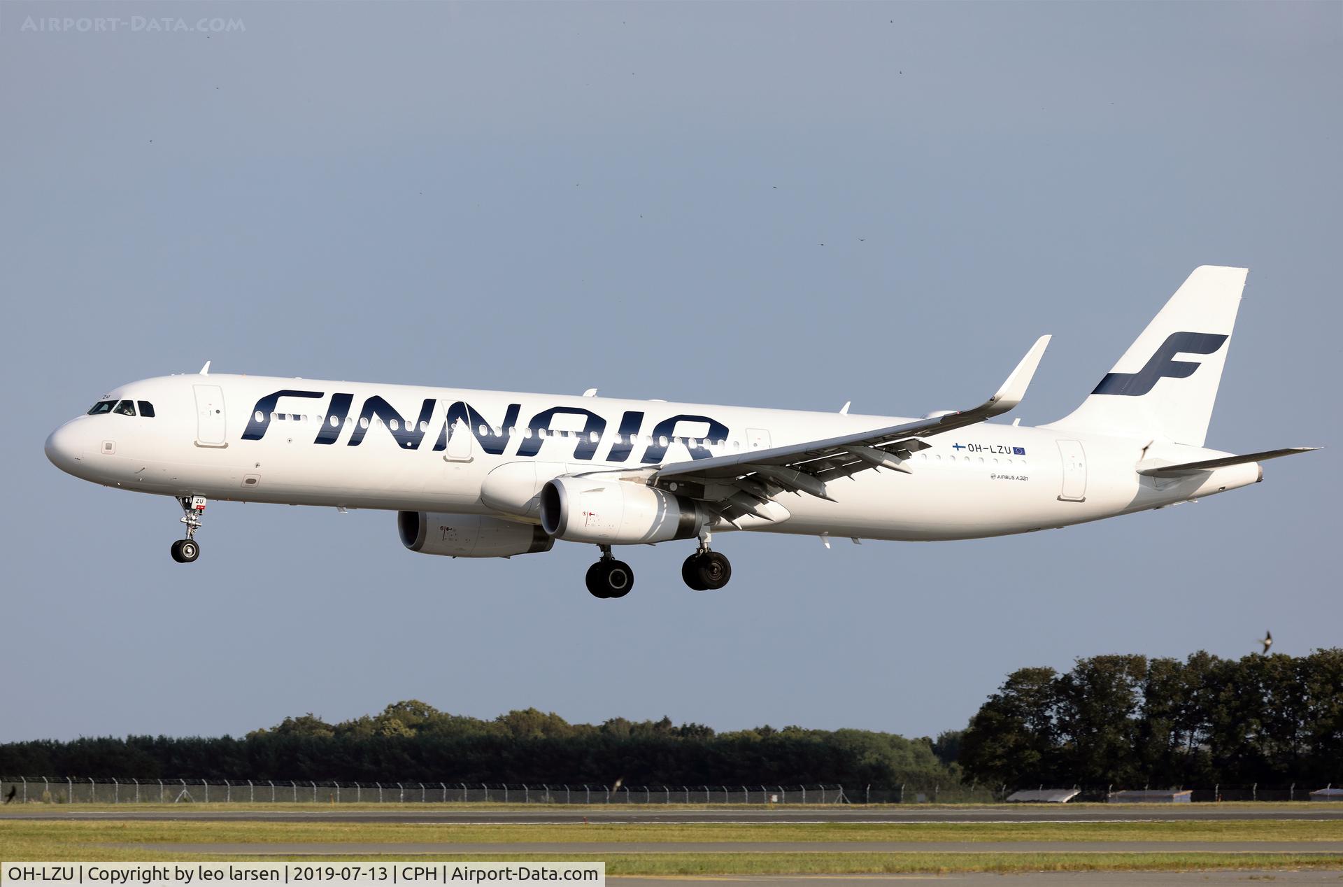 OH-LZU, 2018 Airbus A321-231 C/N 8401, Copenhagen 13.7.2019 L/D R-04L