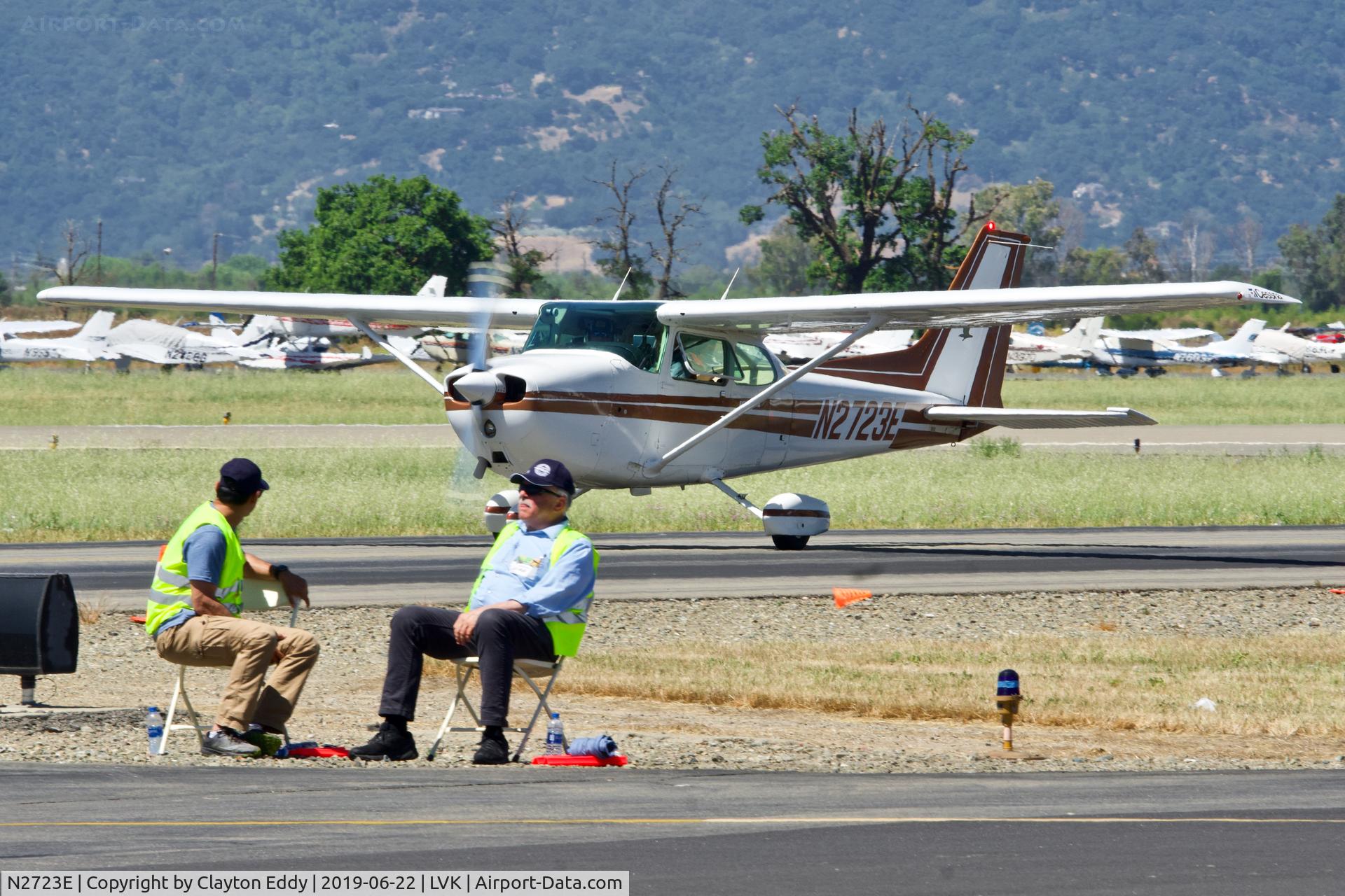 N2723E, 1978 Cessna 172N C/N 17271306, Livermore Airport California 2019.