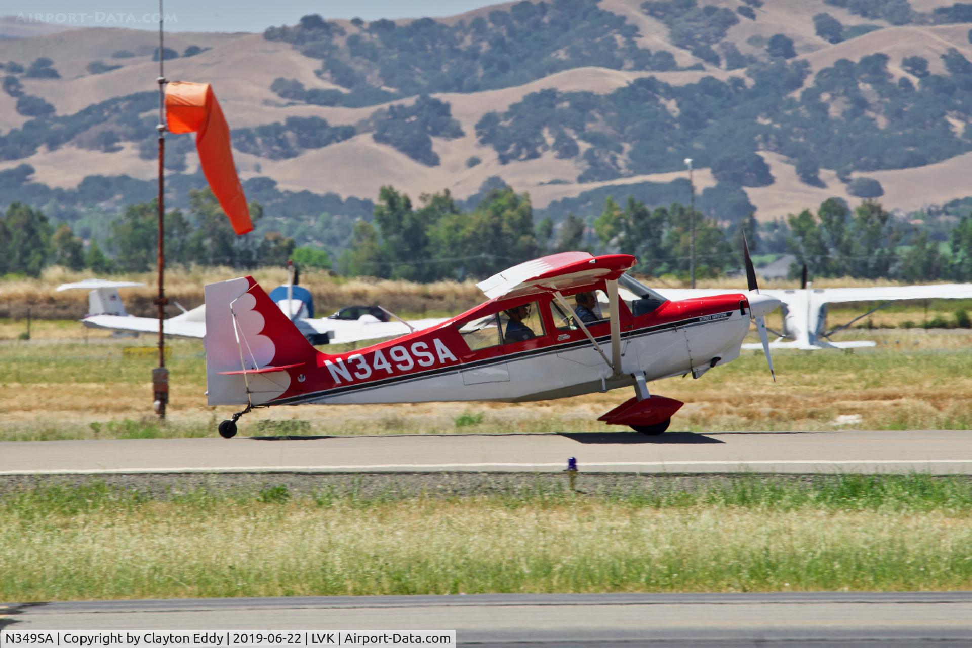 N349SA, 2006 American Champion 7GCAA Citabria C/N 508-2006, Livermore Airport California 2019.