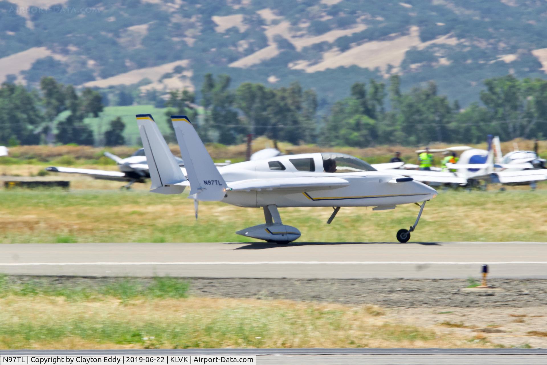 N97TL, 2006 Co-Z Cozy Mark IV C/N 997, Livermore Airport California 2019.