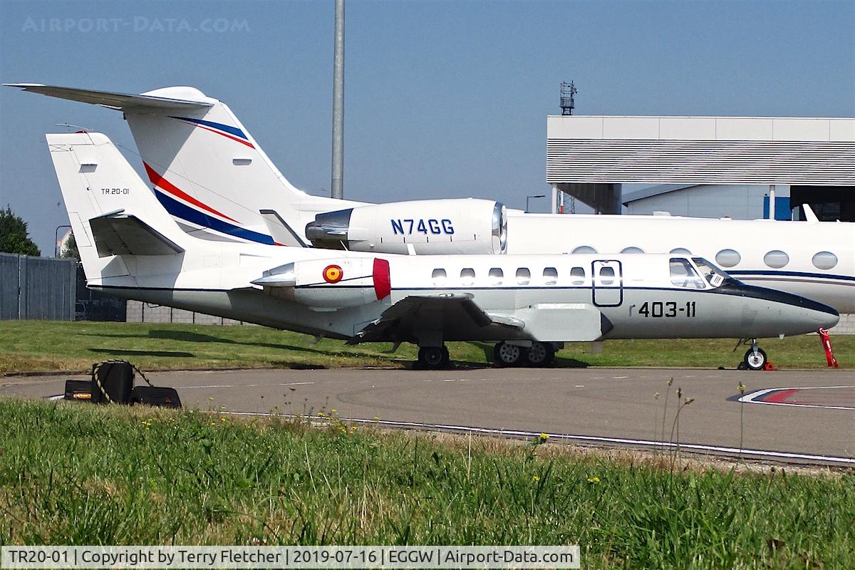 TR20-01, 1992 Cessna 560 Citation V C/N 560-0161, At Luton