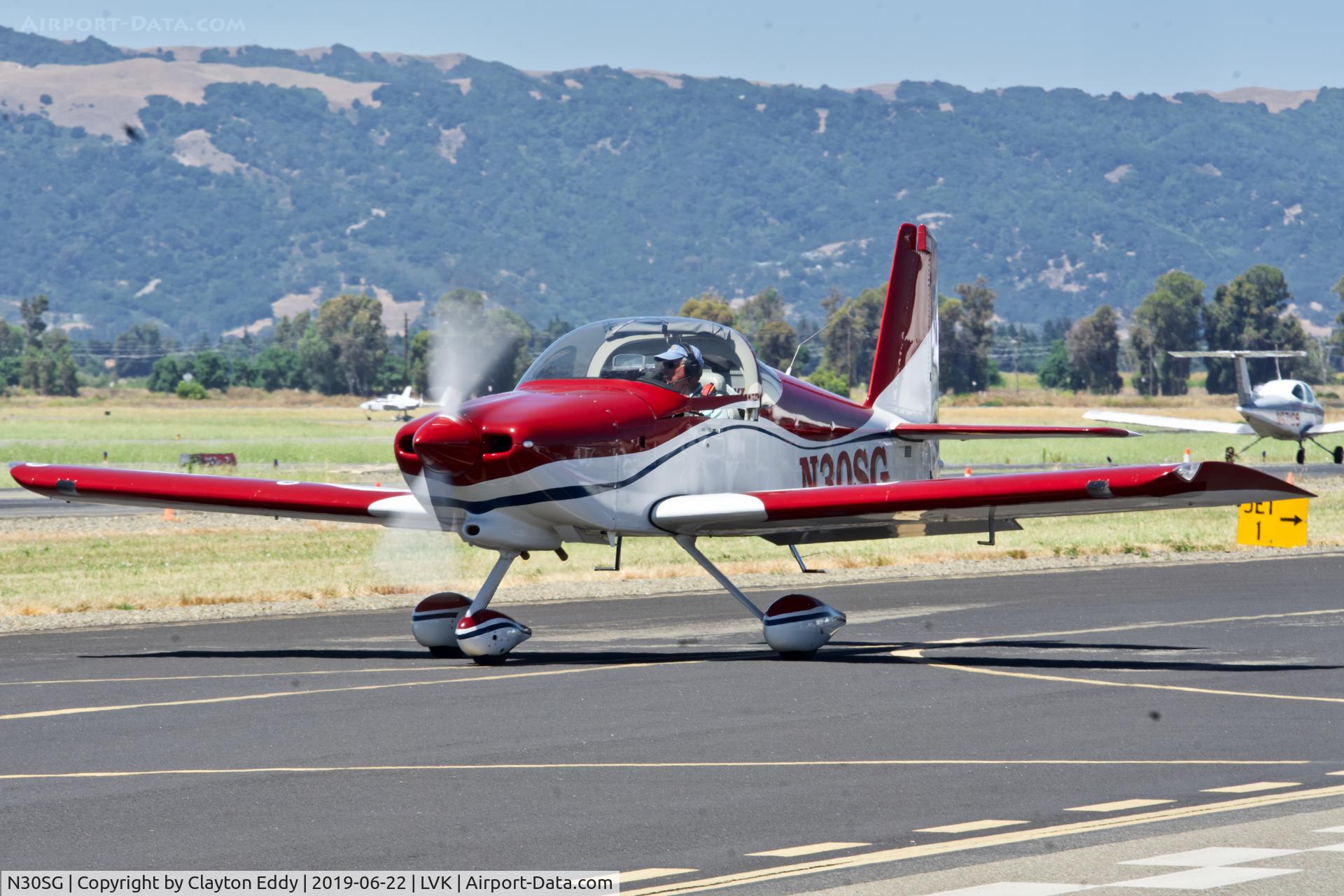 N30SG, 2014 Vans RV-7A C/N 71130, Livermore Airport California 2019.