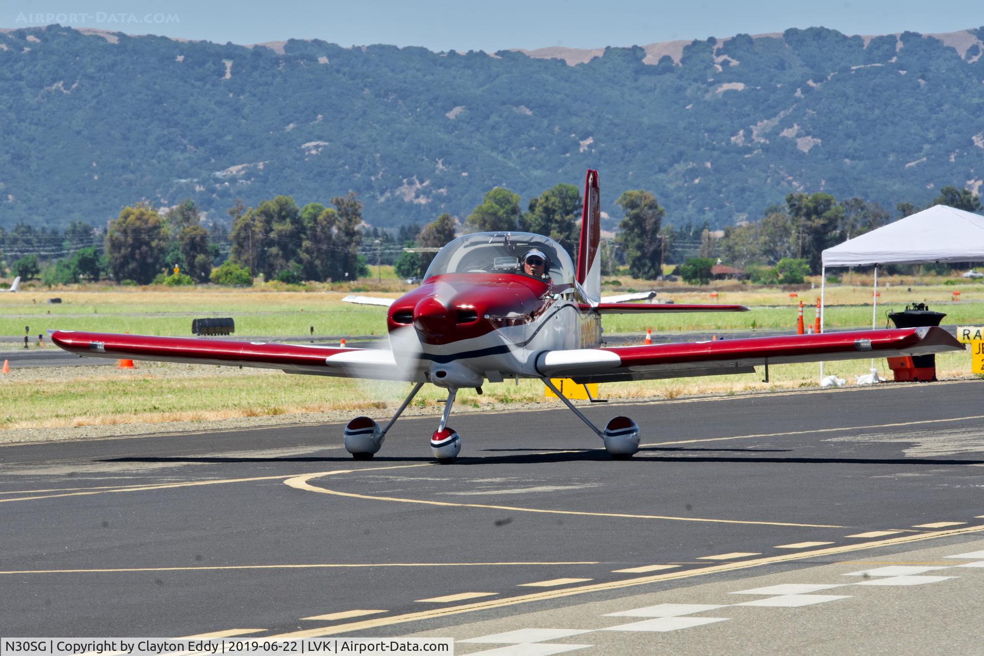 N30SG, 2014 Vans RV-7A C/N 71130, Livermore Airport California 2019.