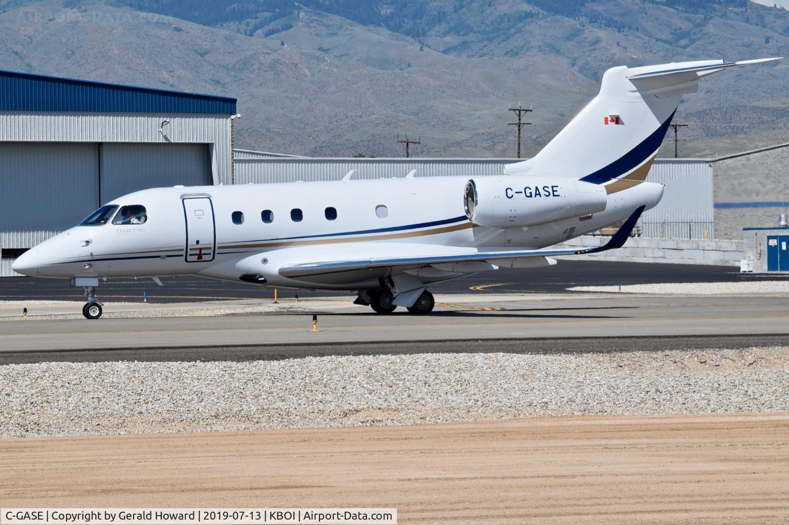 C-GASE, 2018 Embraer EMB-545 Legacy 450 C/N 55010046, Taxiing on Alpha.