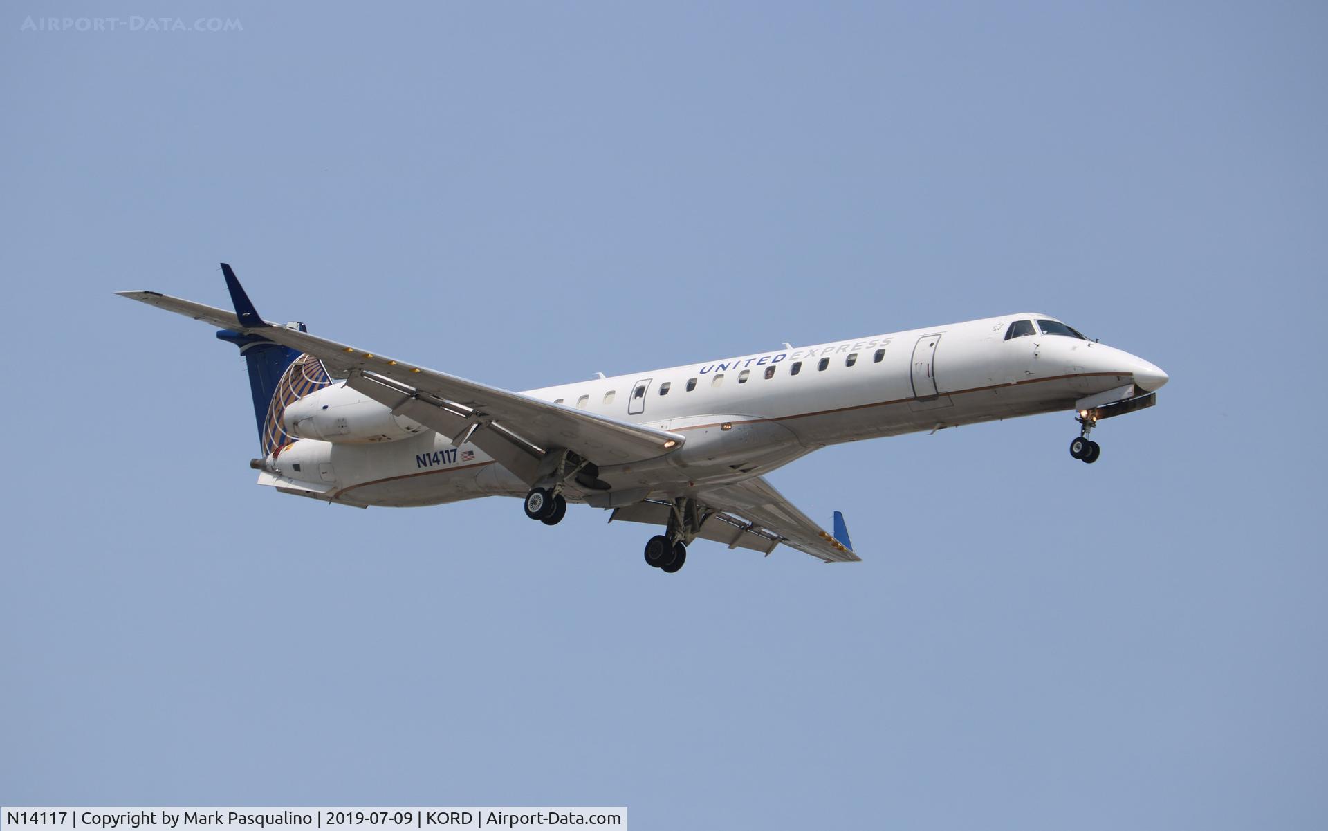 N14117, 2002 Embraer ERJ-145XR (EMB-145XR) C/N 145674, EMB-145XR