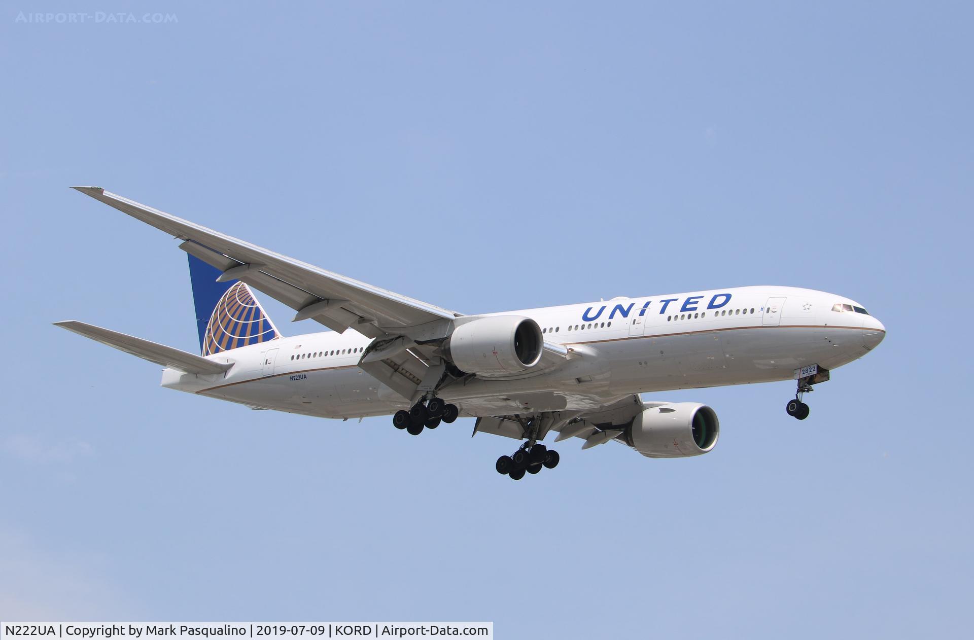 N222UA, 2001 Boeing 777-222 C/N 30553, Boeing 777-222