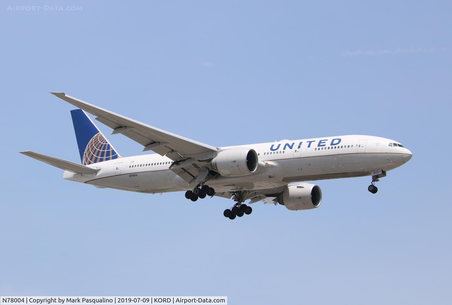 N78004, 1998 Boeing 777-224 C/N 27580, Boeing 777-224