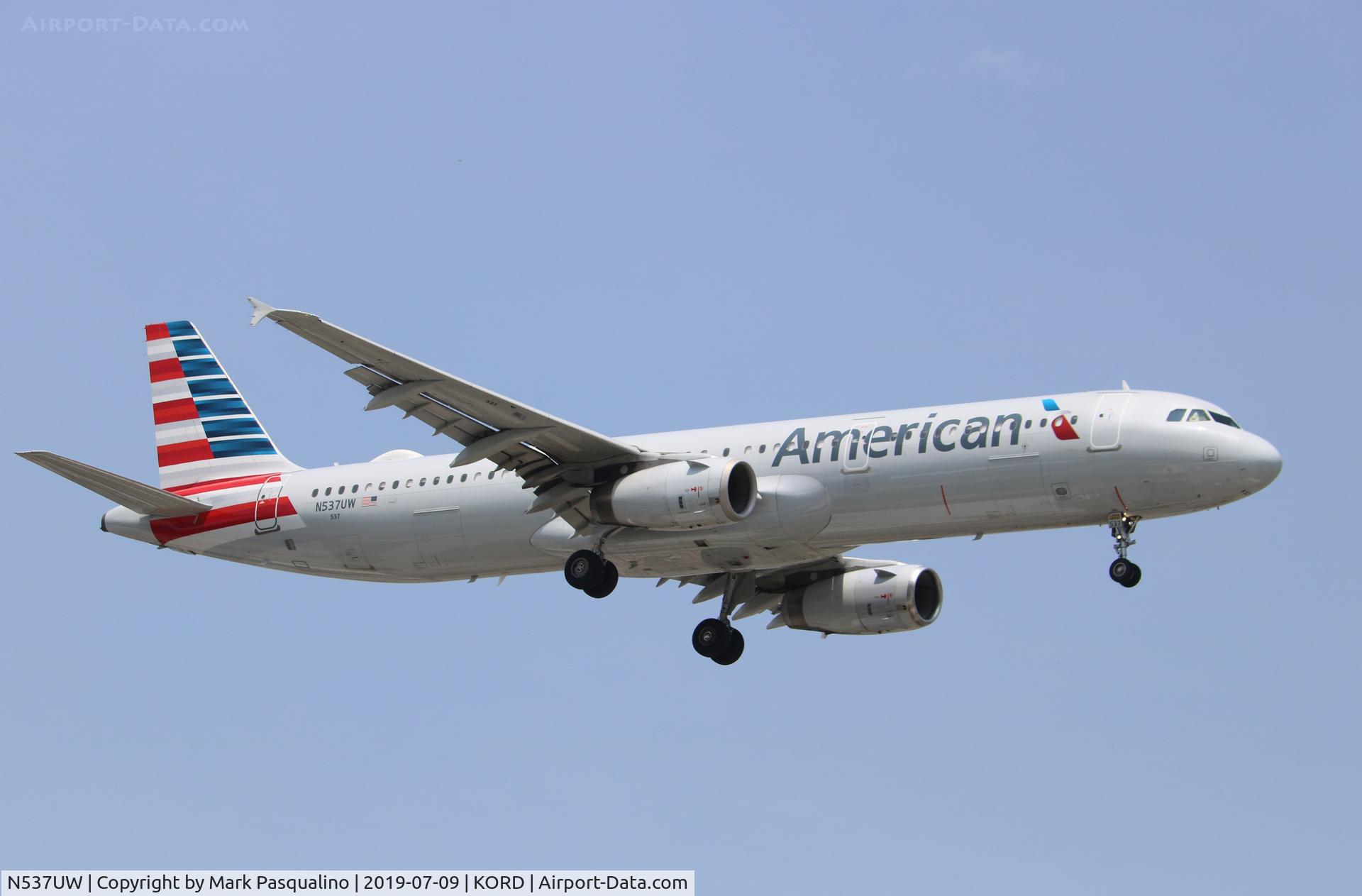 N537UW, 2009 Airbus A321-231 C/N 4041, Airbus A321-231