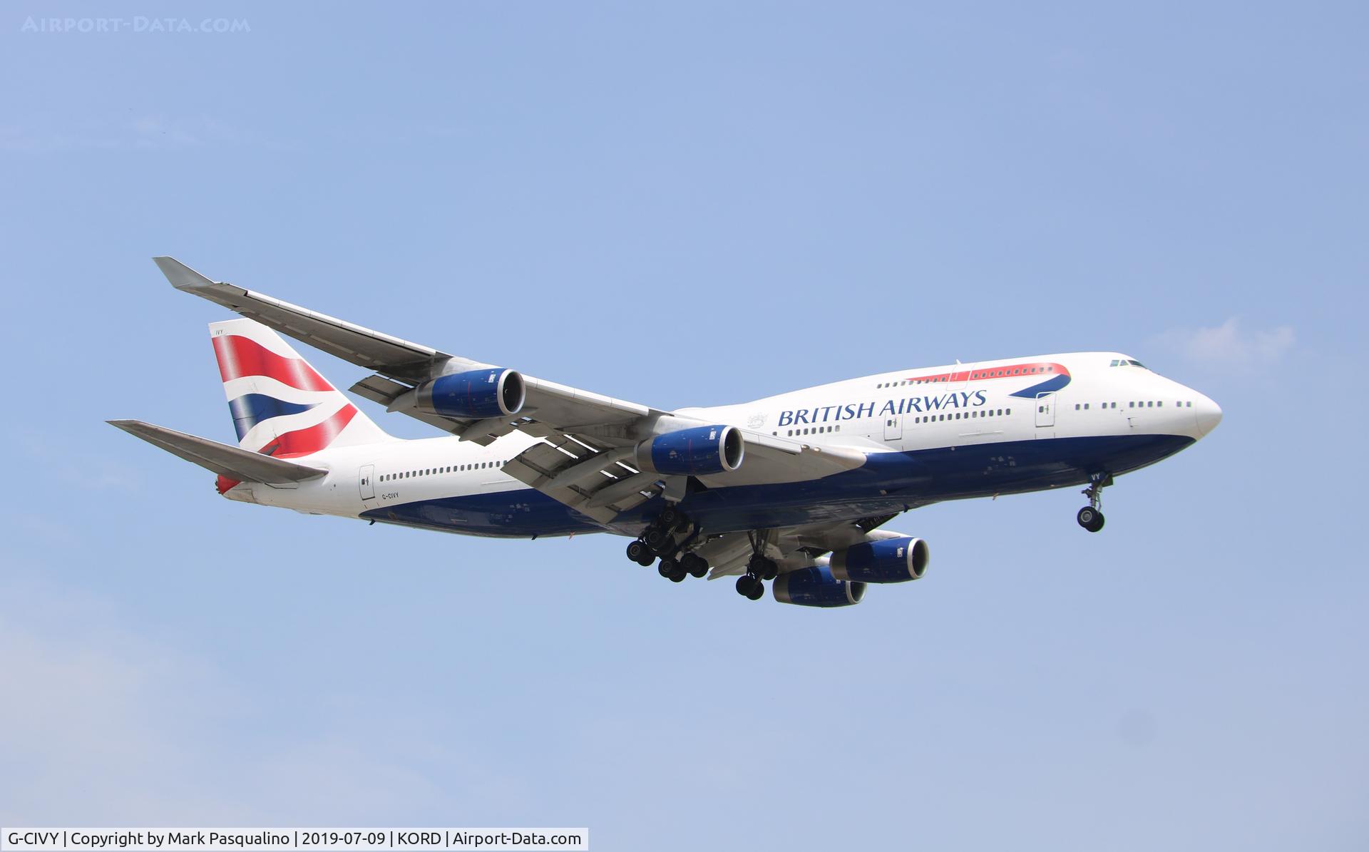 G-CIVY, 1998 Boeing 747-436 C/N 28853, Boeing 747-436