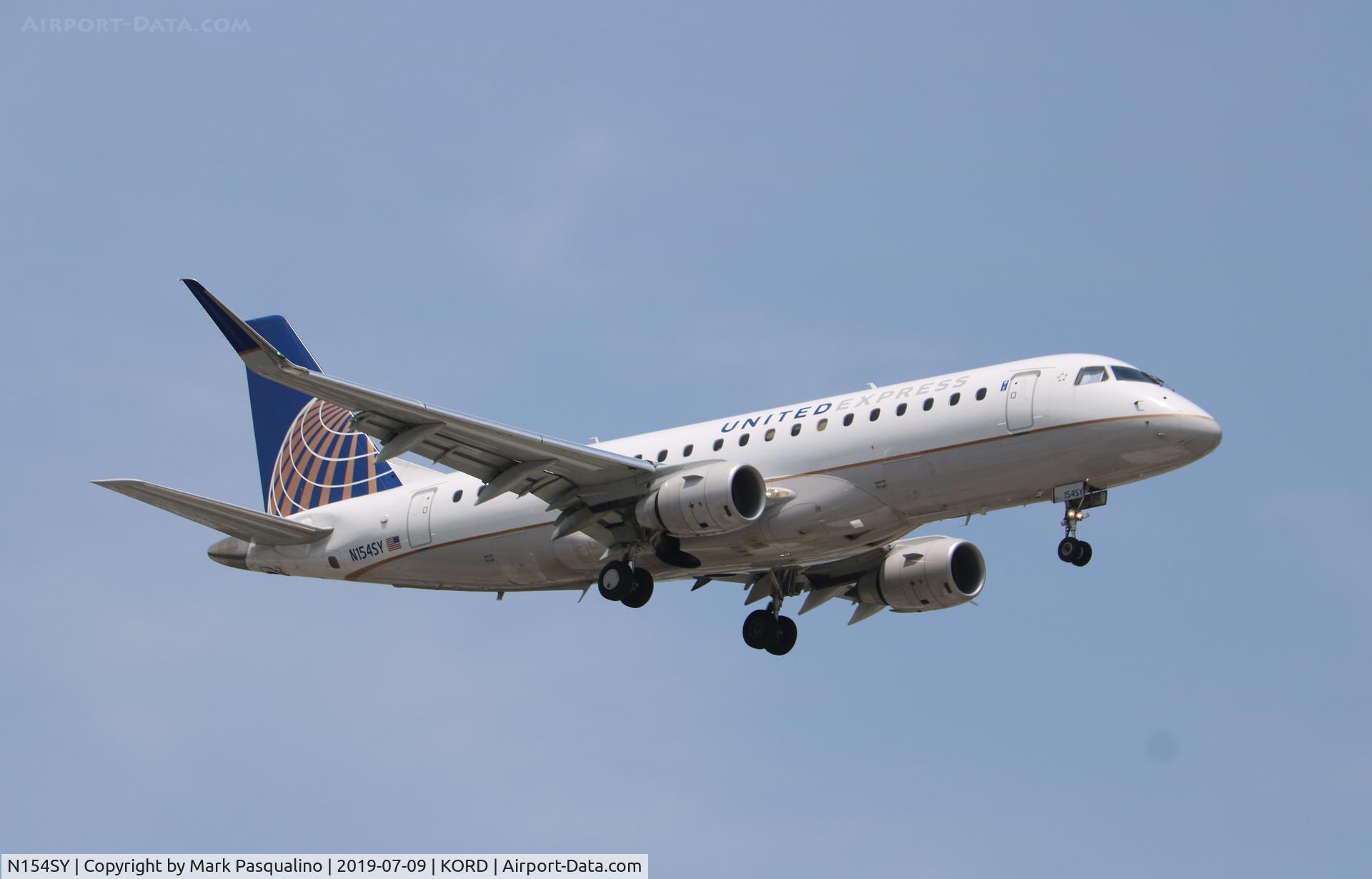 N154SY, 2016 Embraer 175LR (ERJ-170-200LR) C/N 17000556, ERJ-170-200LR
