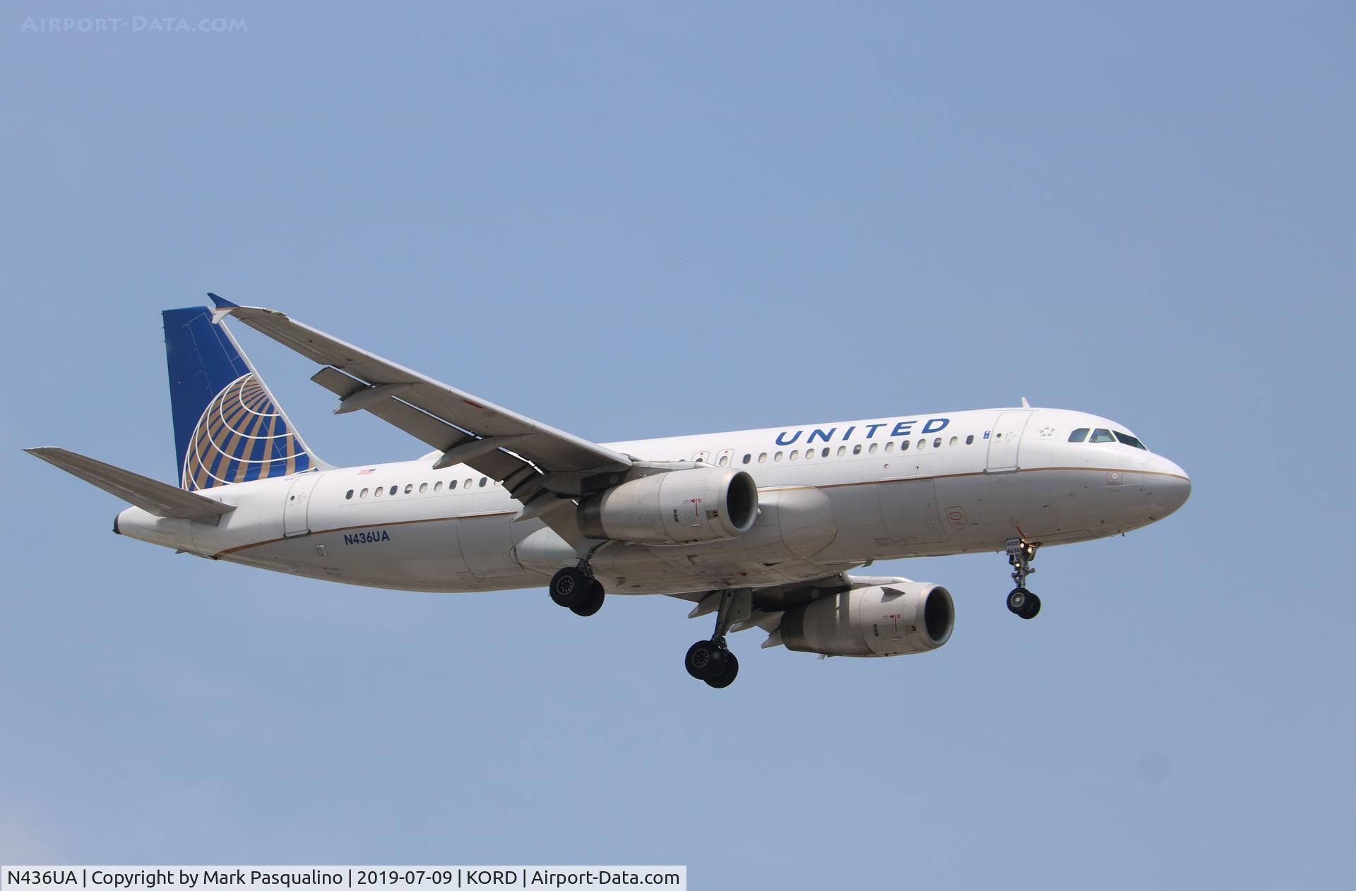 N436UA, 1996 Airbus A320-232 C/N 638, Airbus A320-232