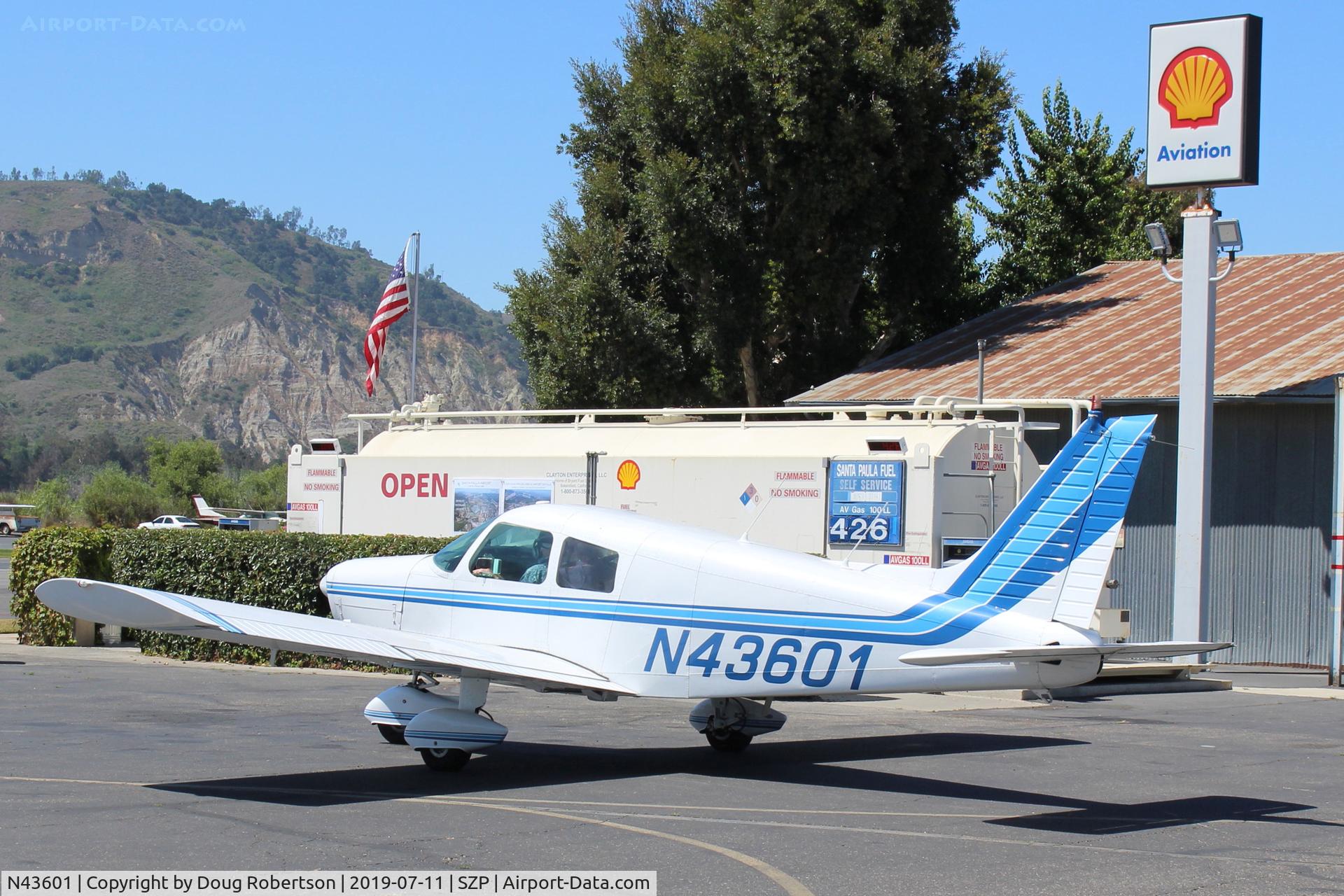 N43601, 1974 Piper PA-28-140 Cruiser C/N 28-7425381, 1974 Piper PA-140 CRUISER, Lycoming O&VO-360 performance upgrade to 180 Hp by STC, at Fuel Dock