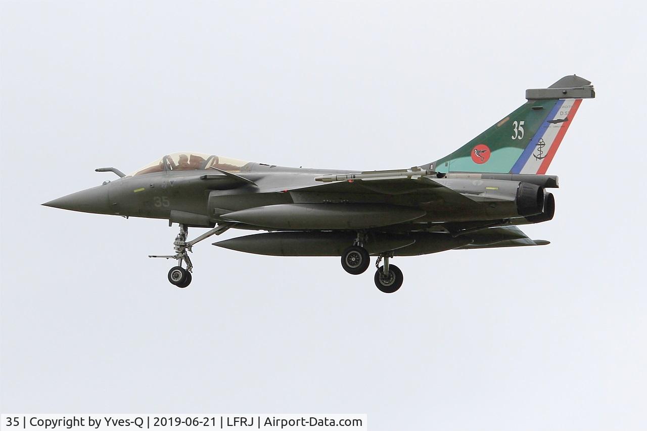 35, 2012 Dassault Rafale M C/N 35, Dassault Rafale M, On final rwy 26, Landivisiau naval air base (LFRJ)
