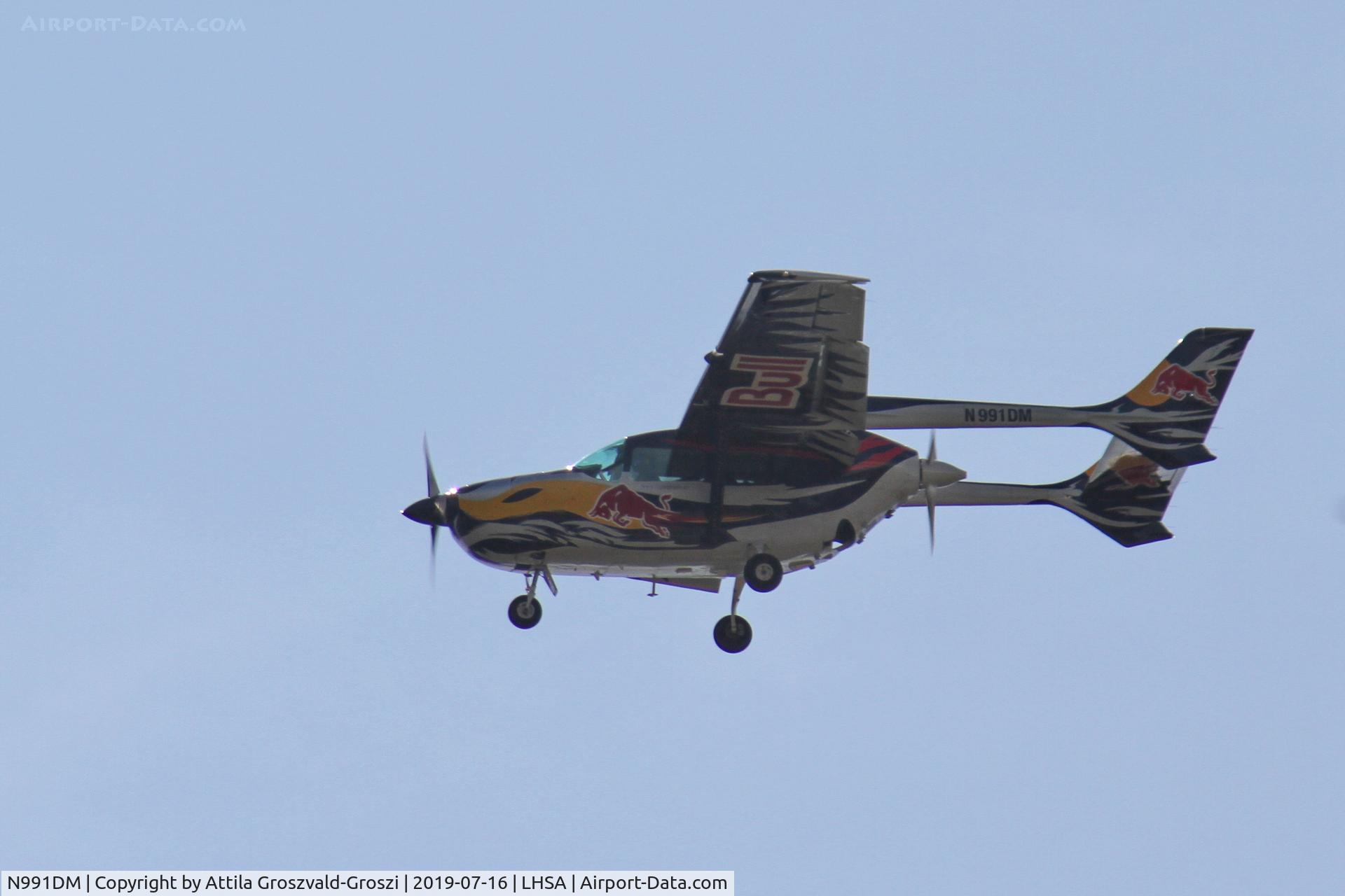 N991DM, Cessna 337D Super Skymaster C/N 337-1177, LHSA - Szentkirályszabadja Airport, Hungary