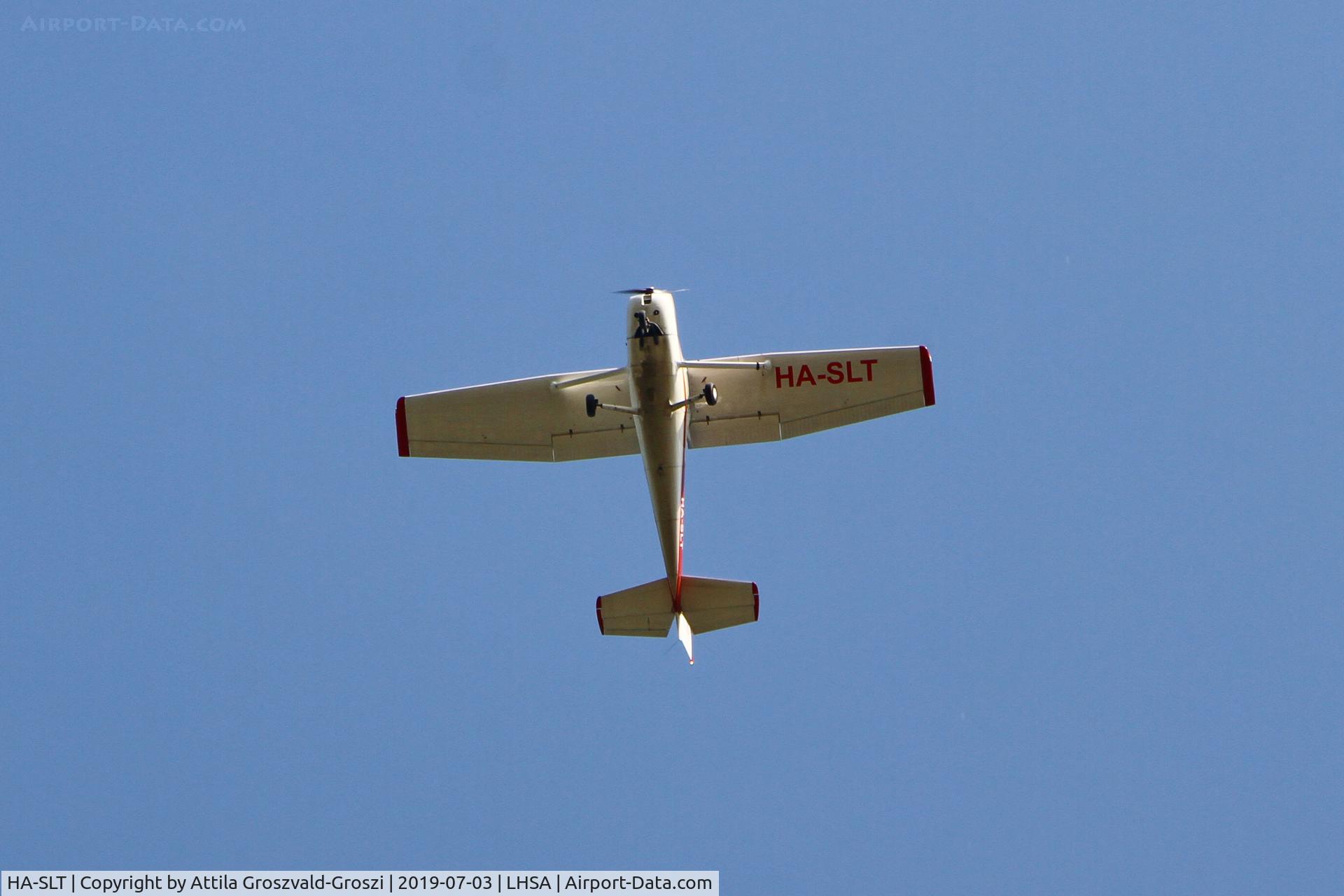 HA-SLT, 1973 Reims F150L C/N 0922, LHSA - Szentkirályszabadja Airport, Hungary