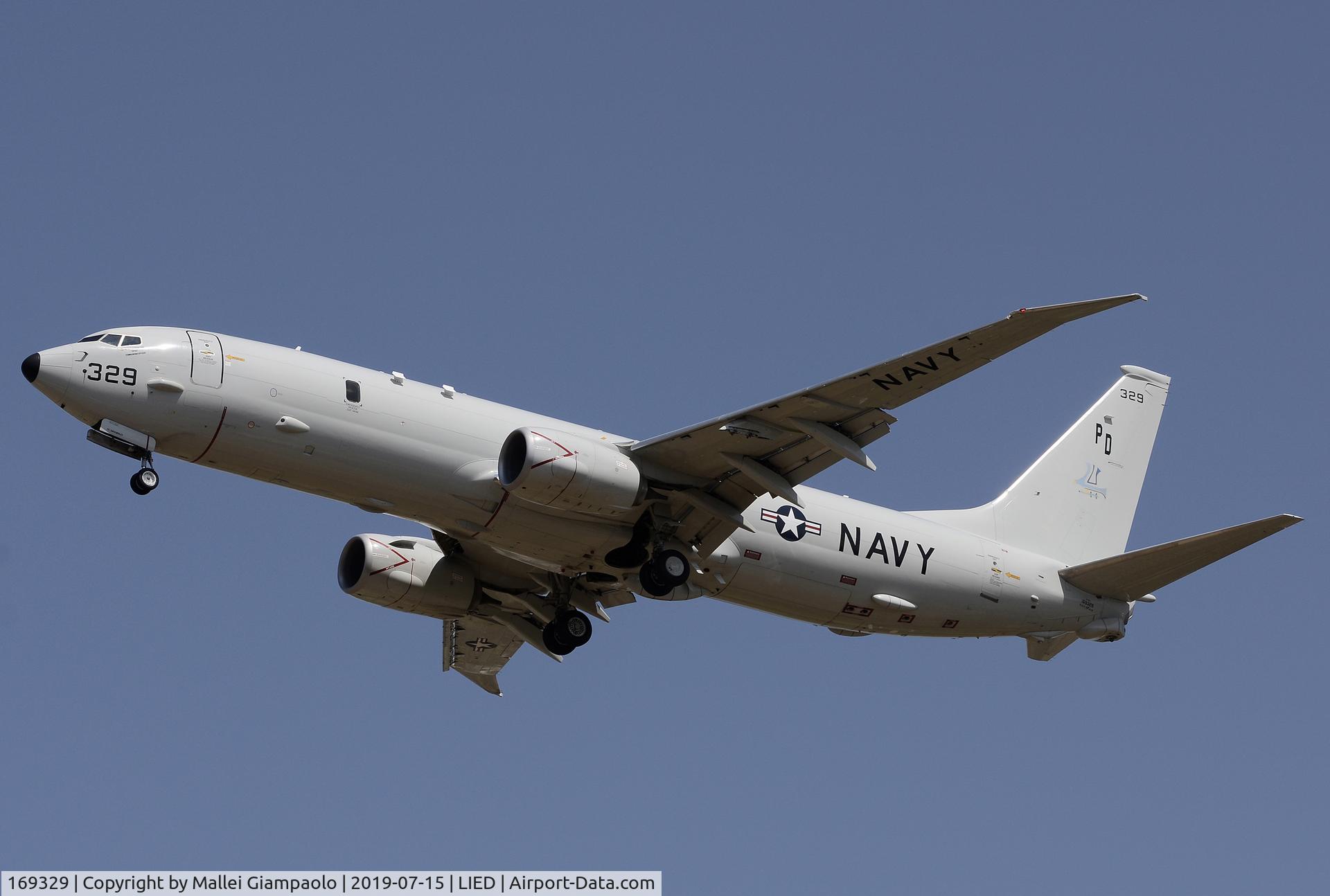 169329, 2017 Boeing P-8A Poseidon C/N 62295, 169329