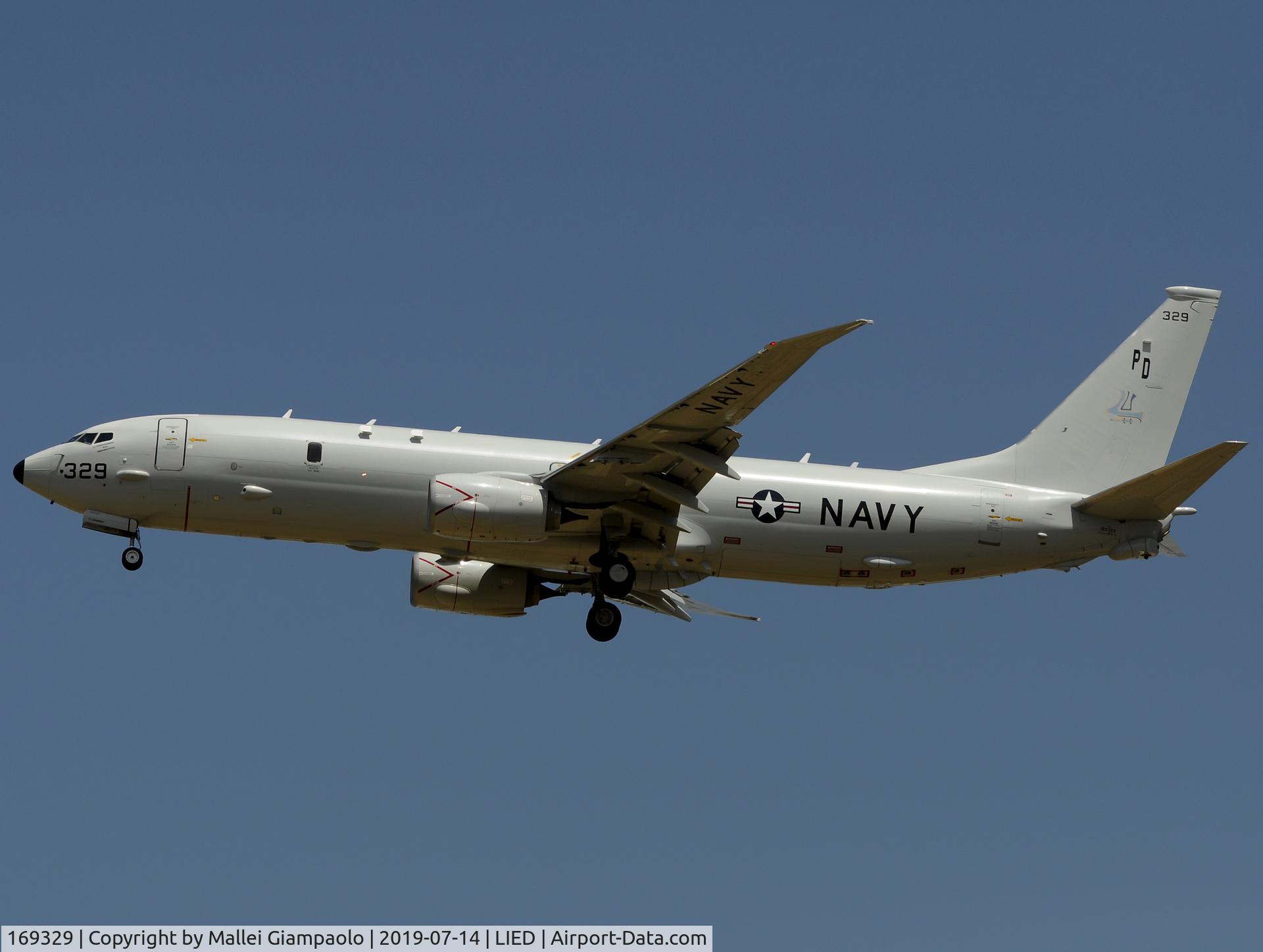 169329, 2017 Boeing P-8A Poseidon C/N 62295, 169329