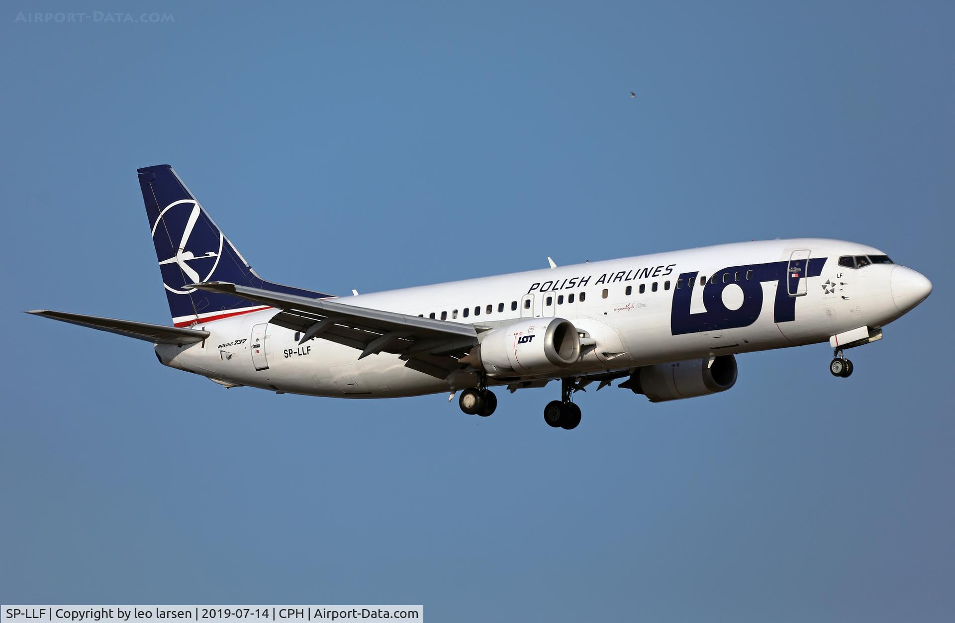 SP-LLF, 1997 Boeing 737-45D C/N 28752/2874, Copenhagen 14.7.2019 L/D R-22L