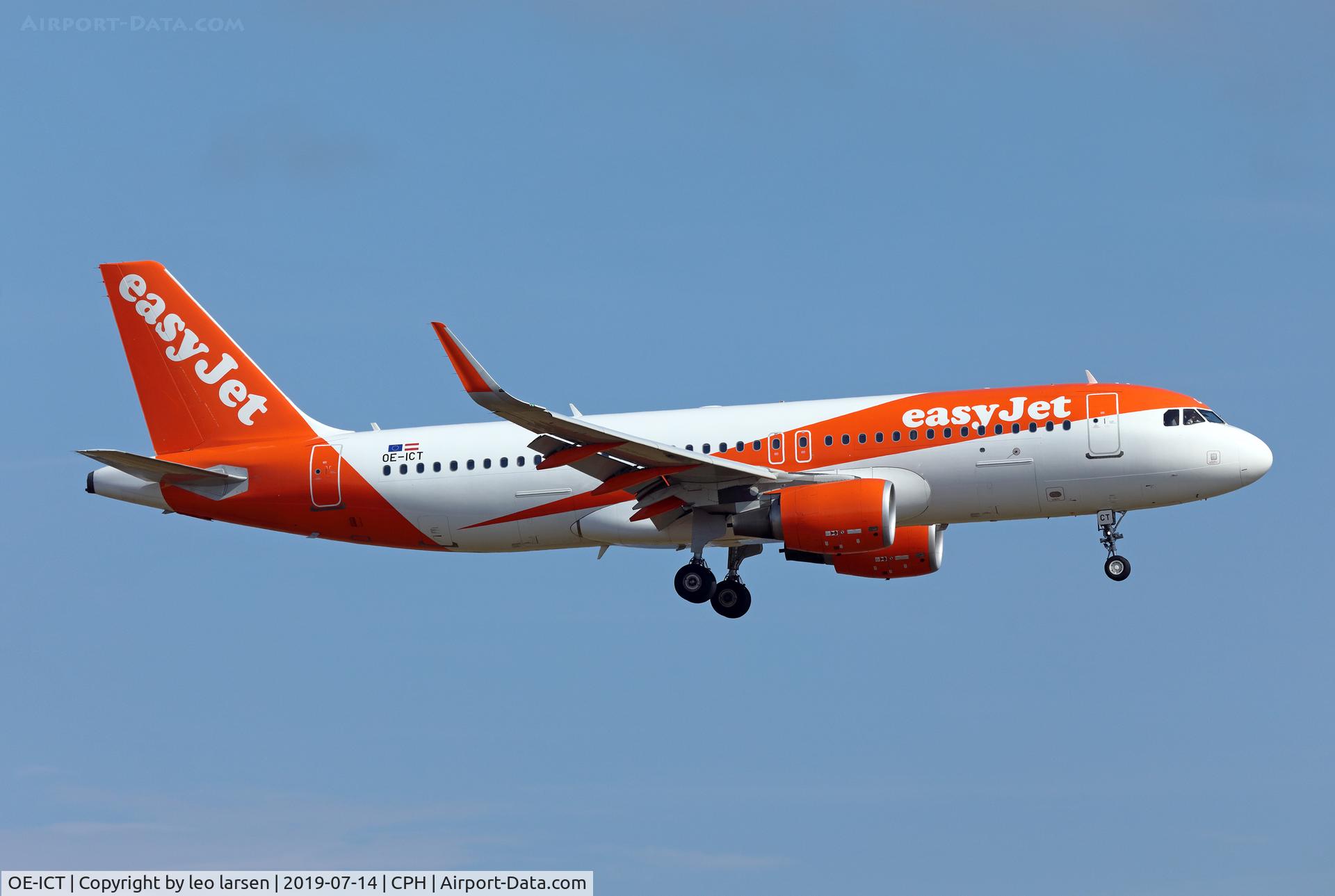 OE-ICT, 2015 Airbus A320-214 C/N 6550, Copenhagen 14.7.2019 L/D R-22L