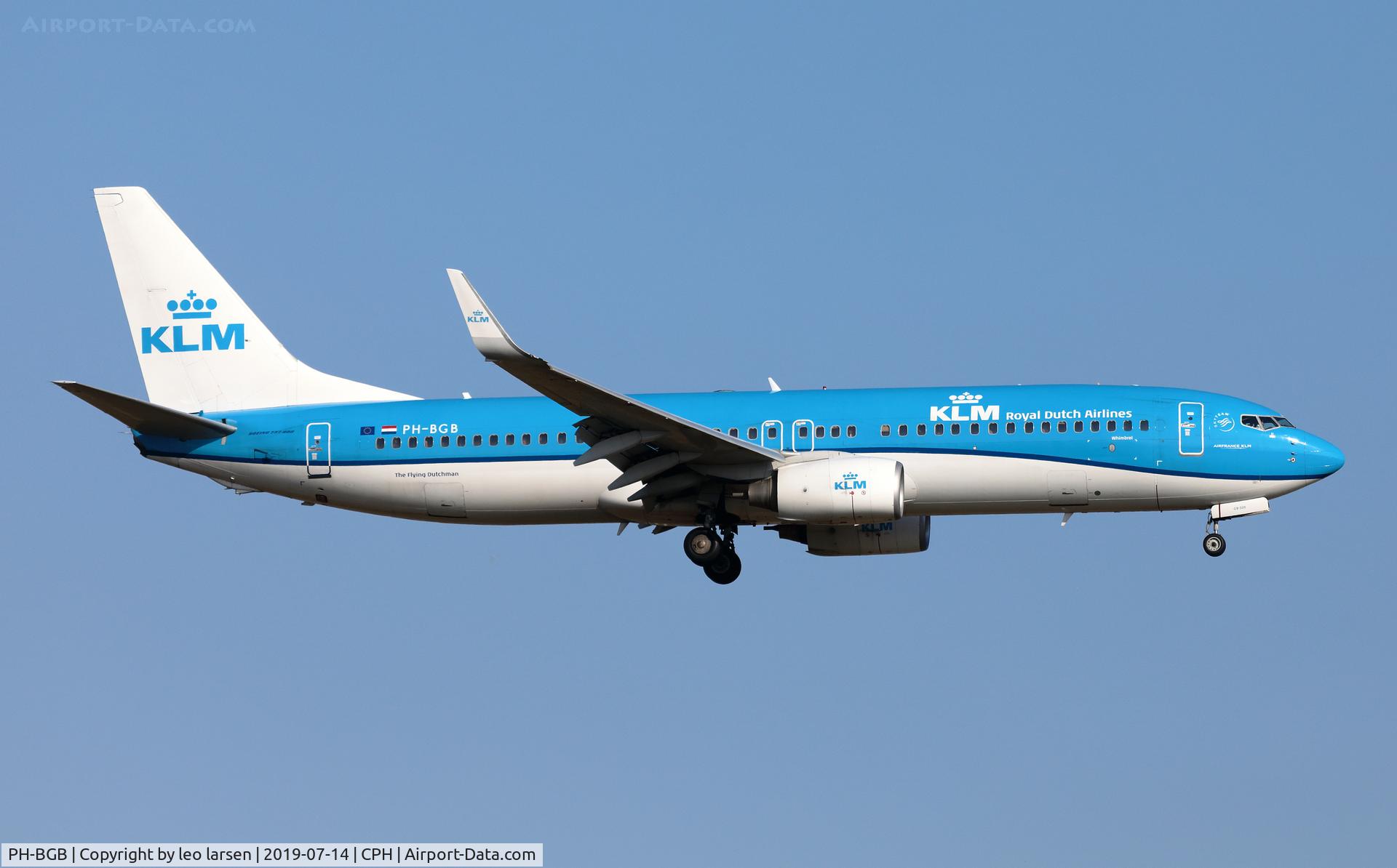 PH-BGB, 2008 Boeing 737-8K2 C/N 37594, Copenhagen 14.7.2019 L/D R-22L