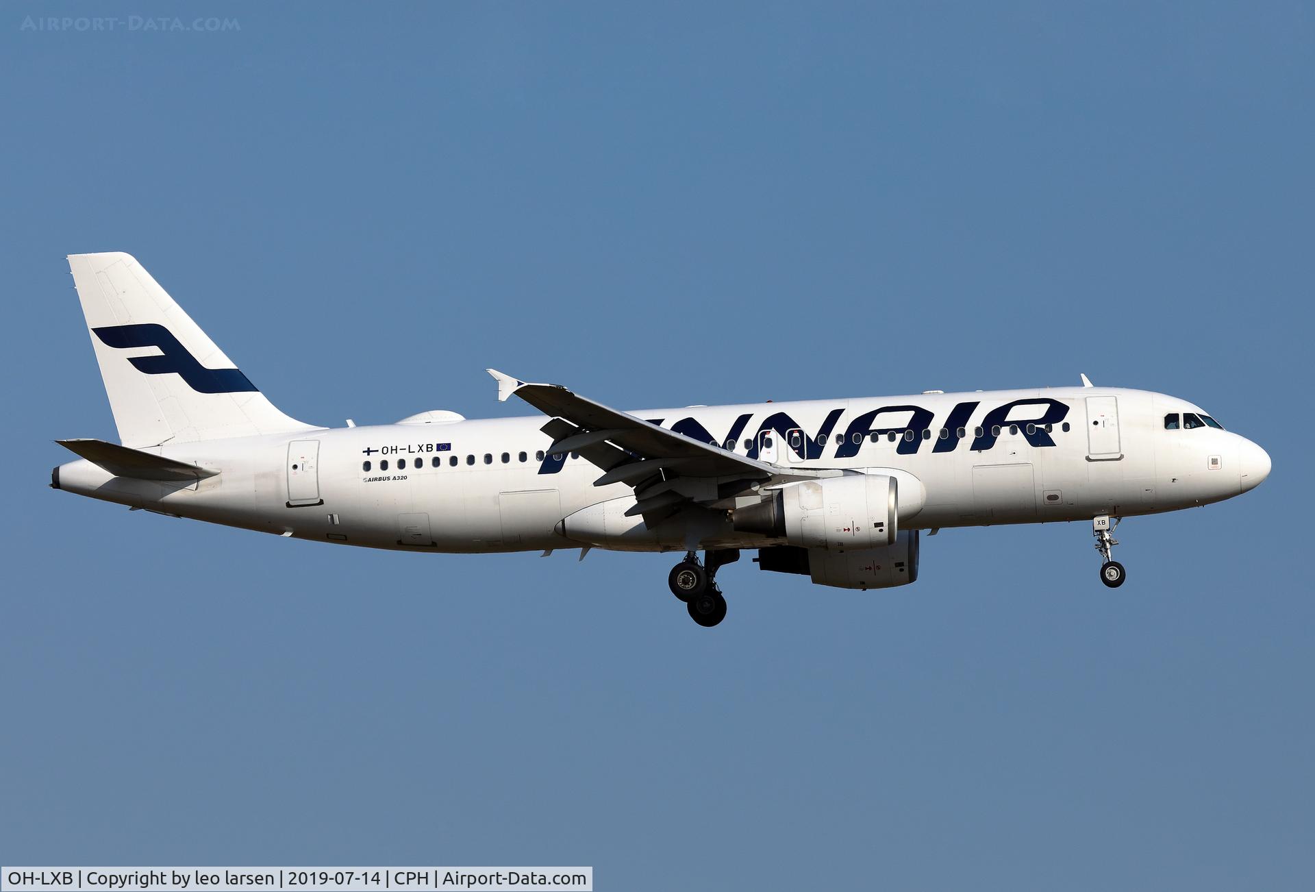 OH-LXB, 2001 Airbus A320-214 C/N 1470, Copenhagen 14.7.2019 L/D R-22L