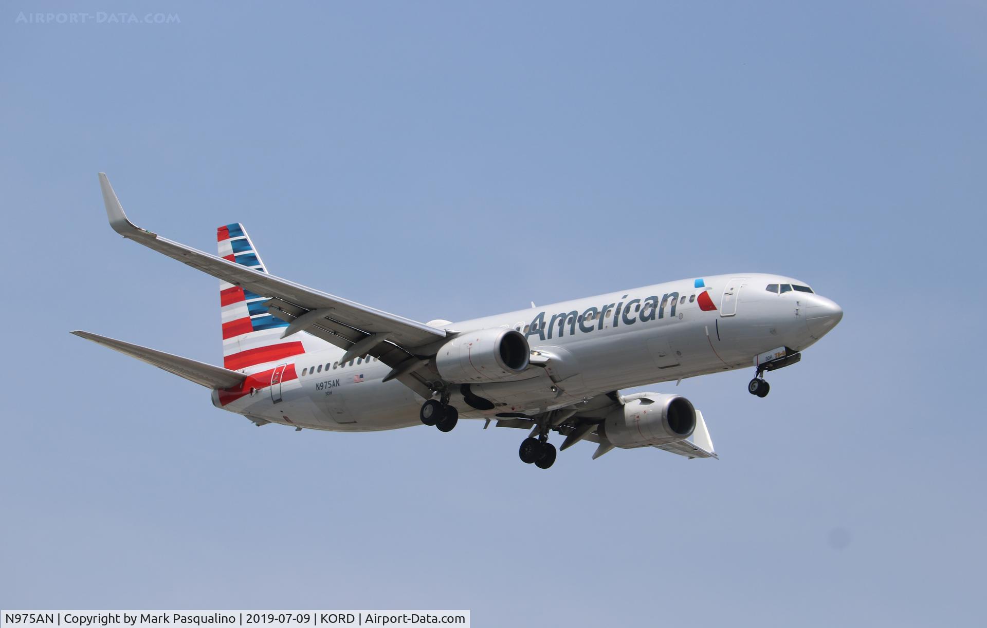 N975AN, 2001 Boeing 737-823 C/N 29549, Boeing 737-823