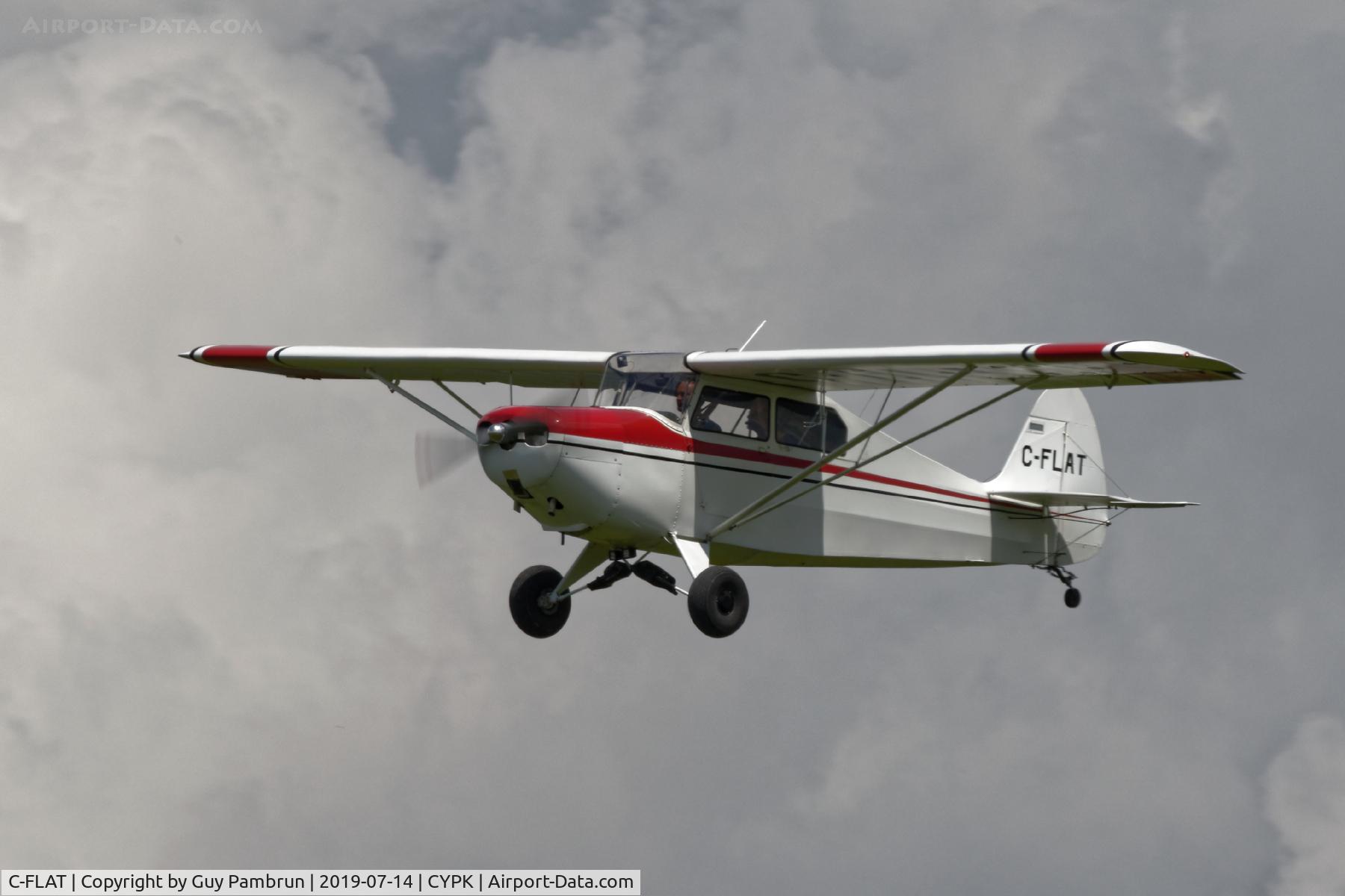 C-FLAT, 1993 Christavia MK I C/N 000102, Landing