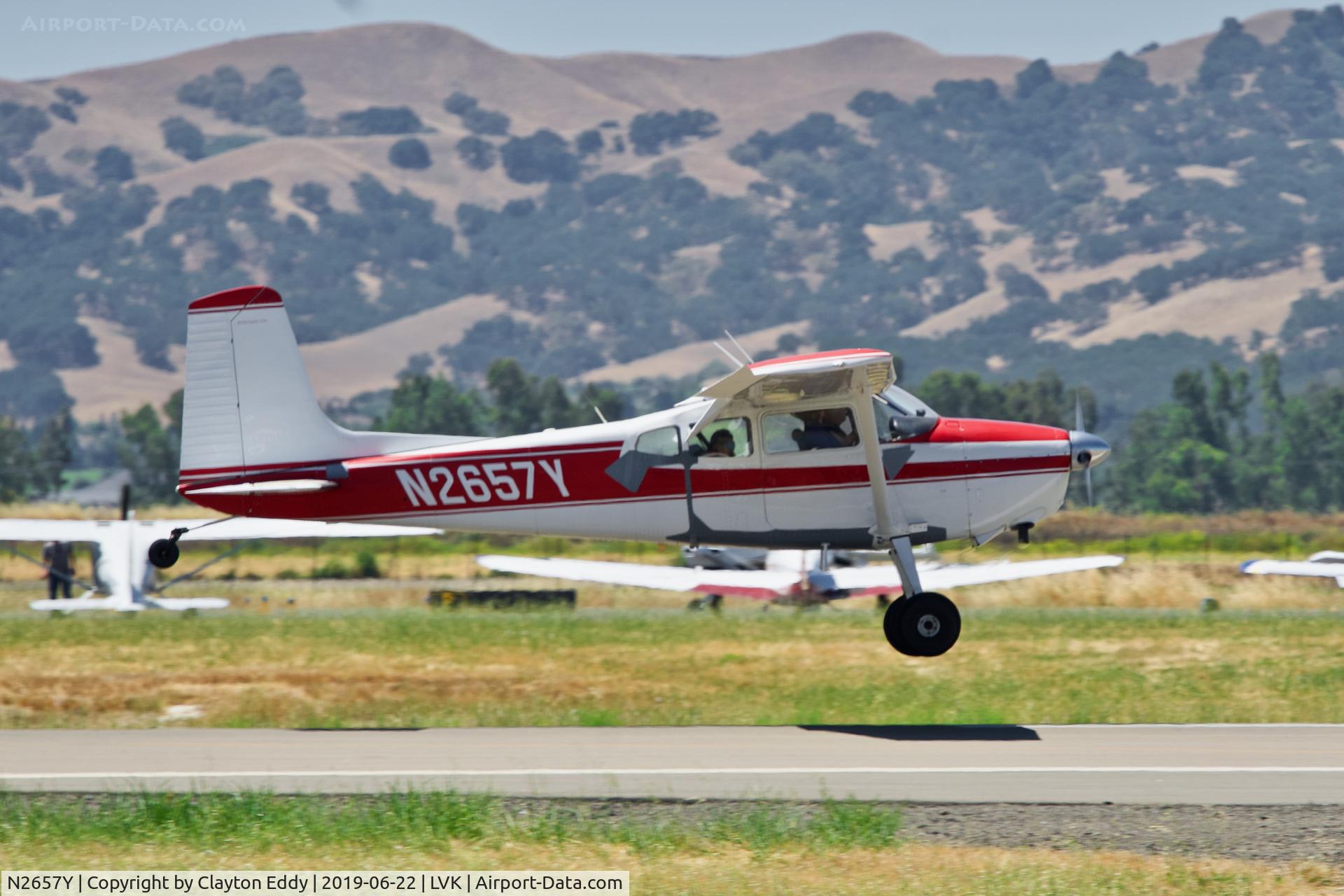 N2657Y, 1962 Cessna 180E C/N 18051157, Livermore Airport California 2019.