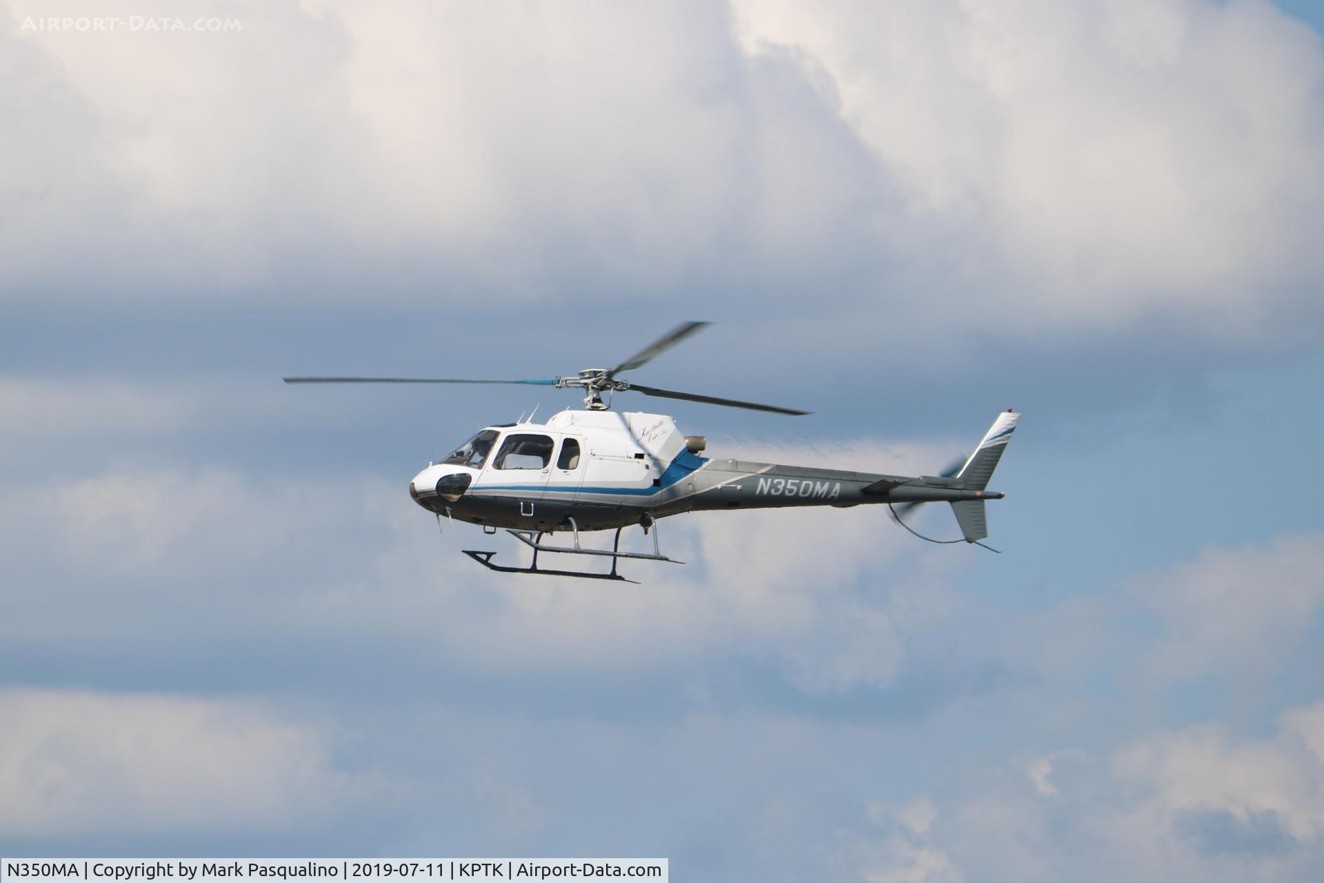 N350MA, 1986 Aerospatiale AS-350B Ecureuil C/N 1882, AS-350B Ecureuil