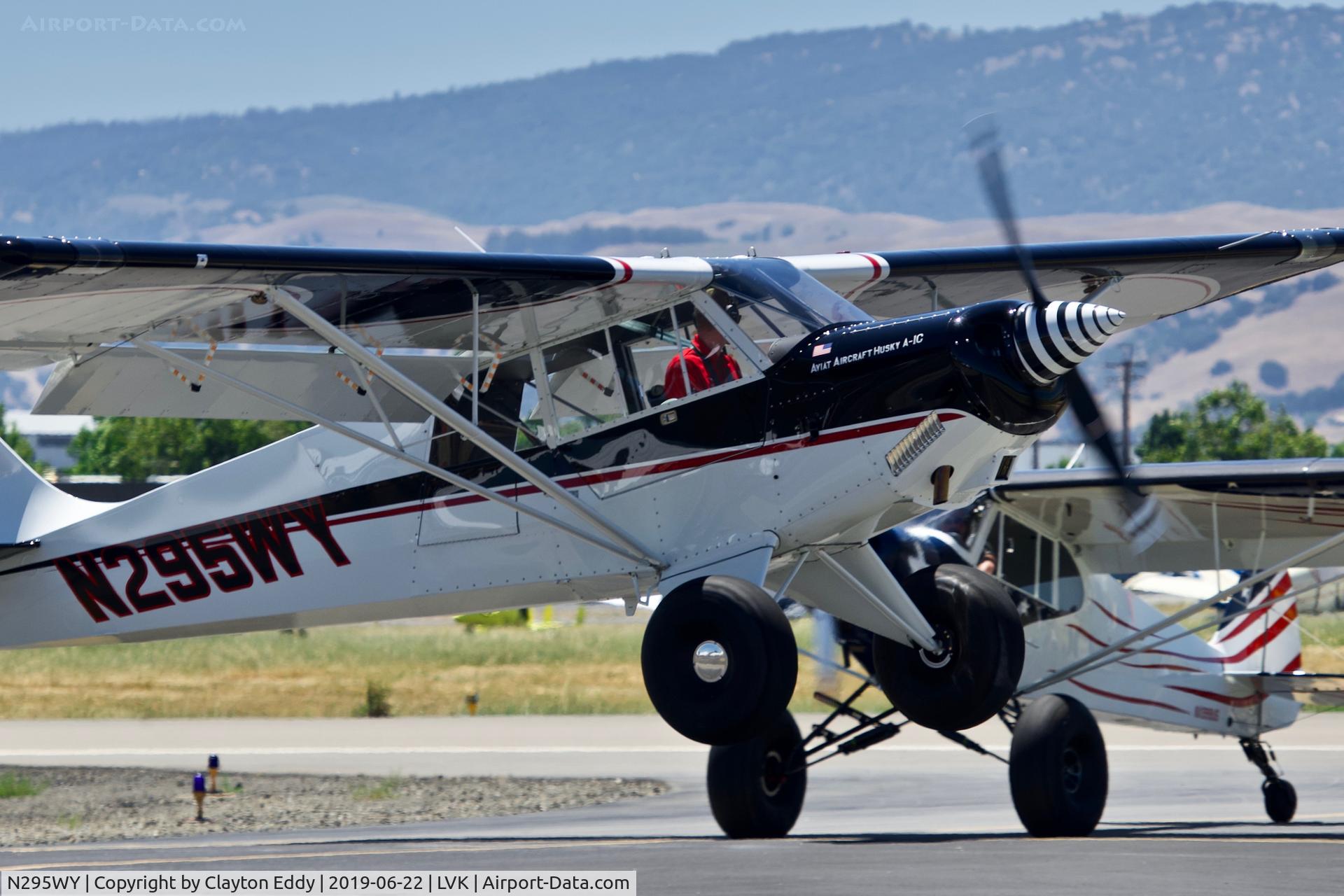 N295WY, 2018 Aviat Husky A-1C-180 C/N 3295, Livermore Airport California 2019.