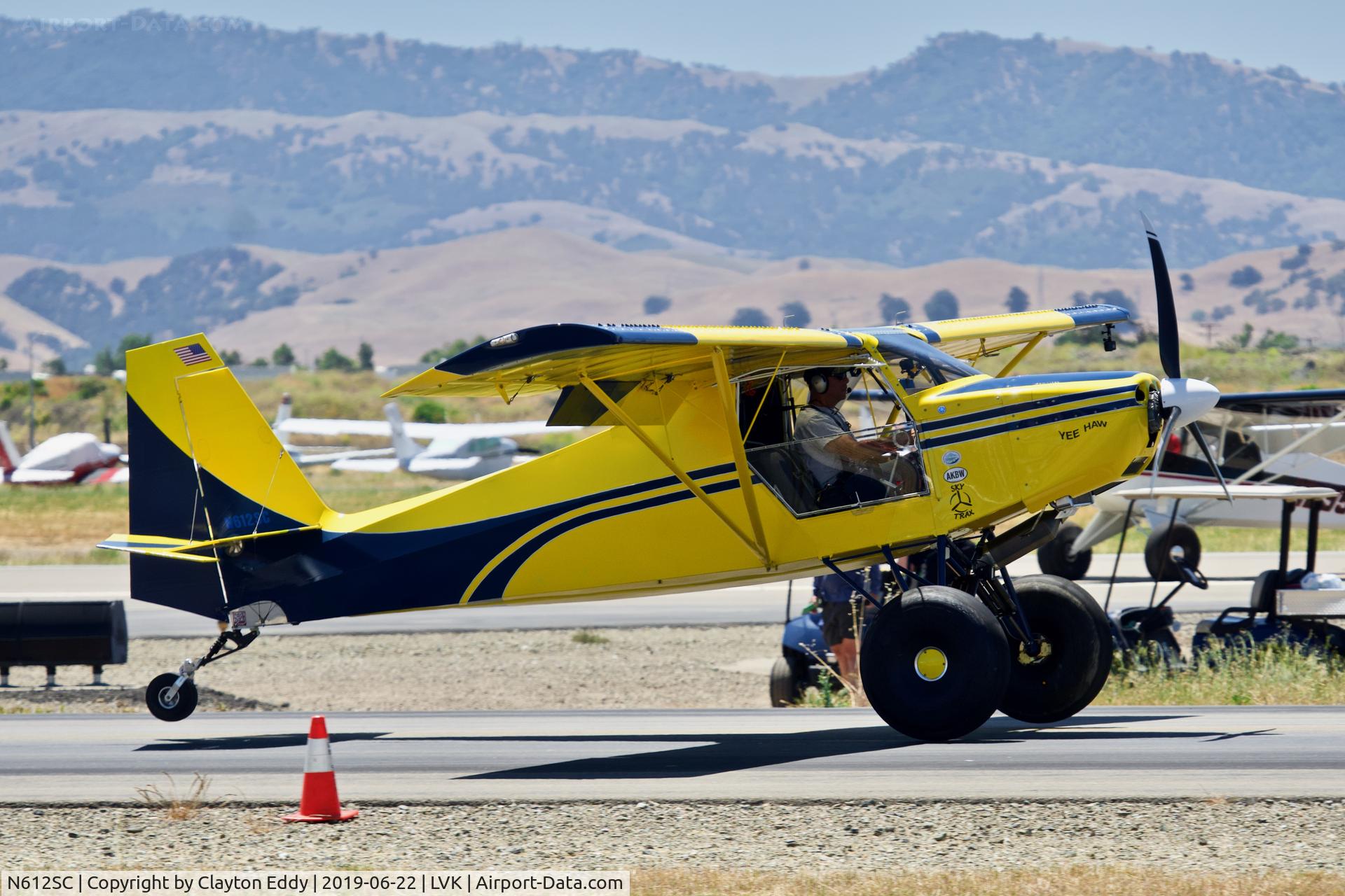 N612SC, 2005 Just Aircraft Escapade C/N JAESC0054, Livermore Airport California 2019.