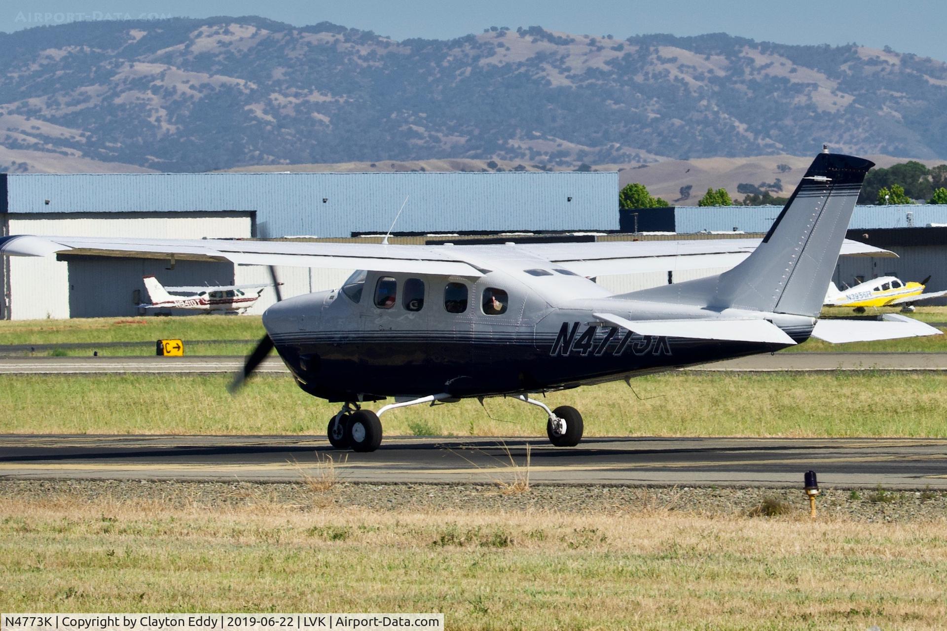 N4773K, 1979 Cessna P210N Pressurised Centurion C/N P21000304, Livermore Airport California 2019.