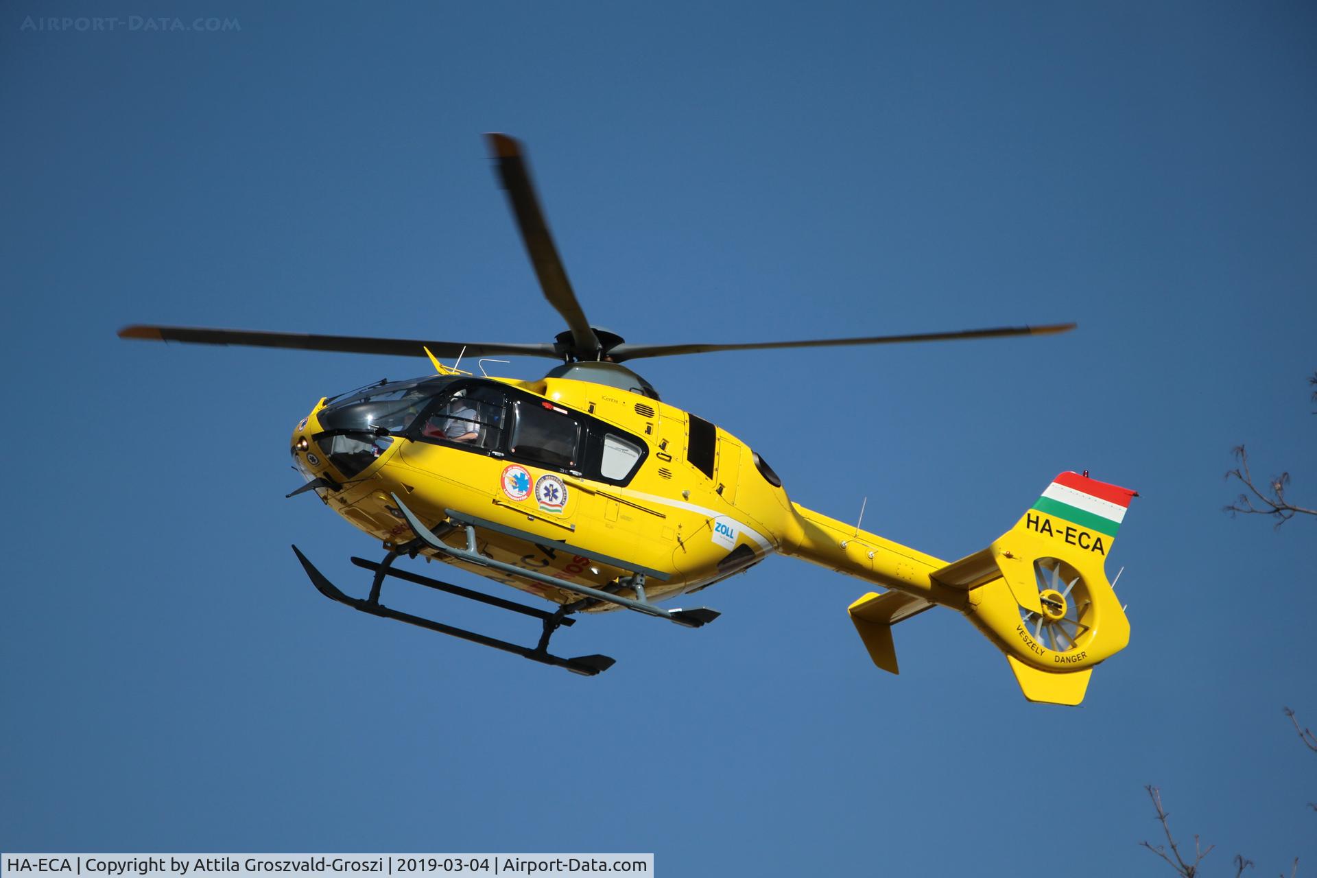 HA-ECA, 2006 Eurocopter EC-135T-2 C/N 0500, Veszprém Hospital Helicopter Landing Dock, Veszprém-Hungary