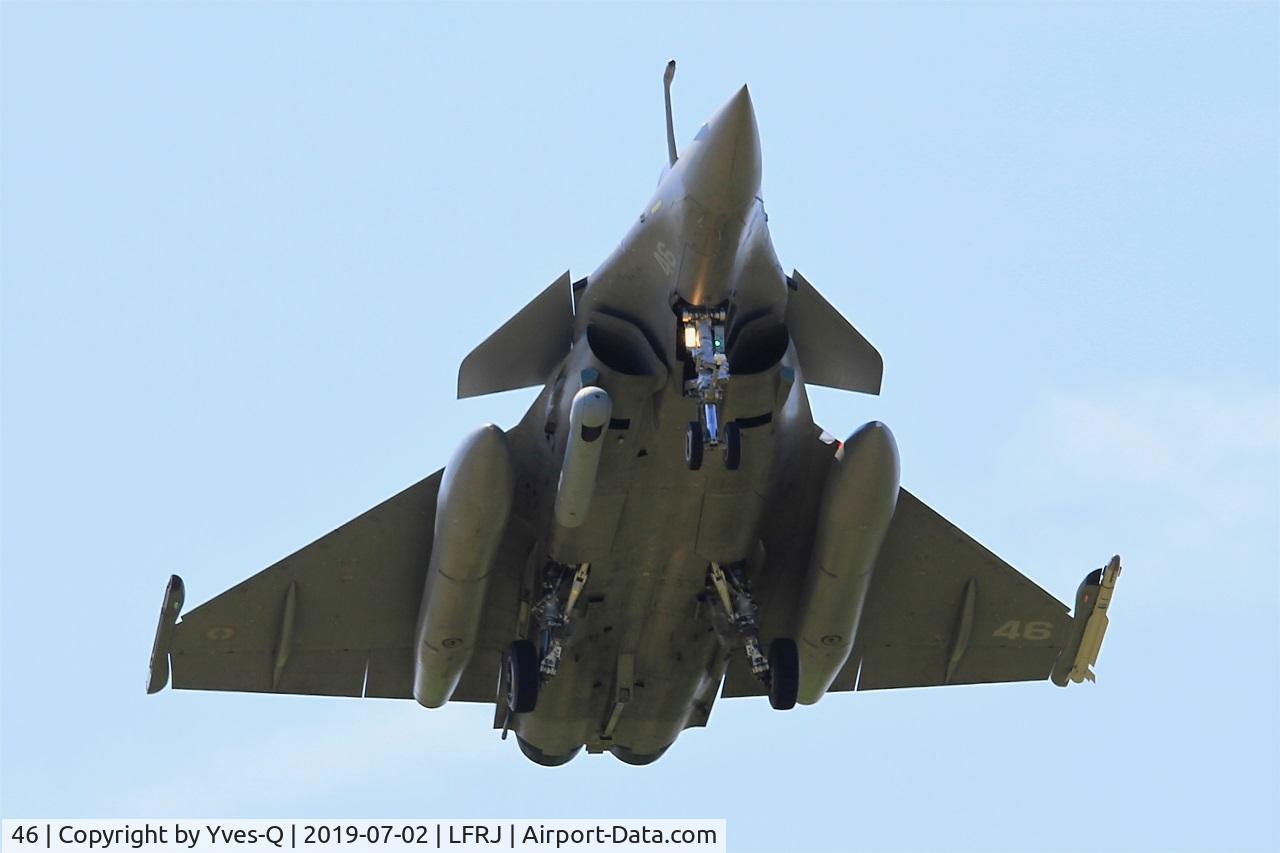 46, 2016 Dassault Rafale M C/N 46, Dassault Rafale M, on final rwy 08, Landivisiau naval air base (LFRJ)