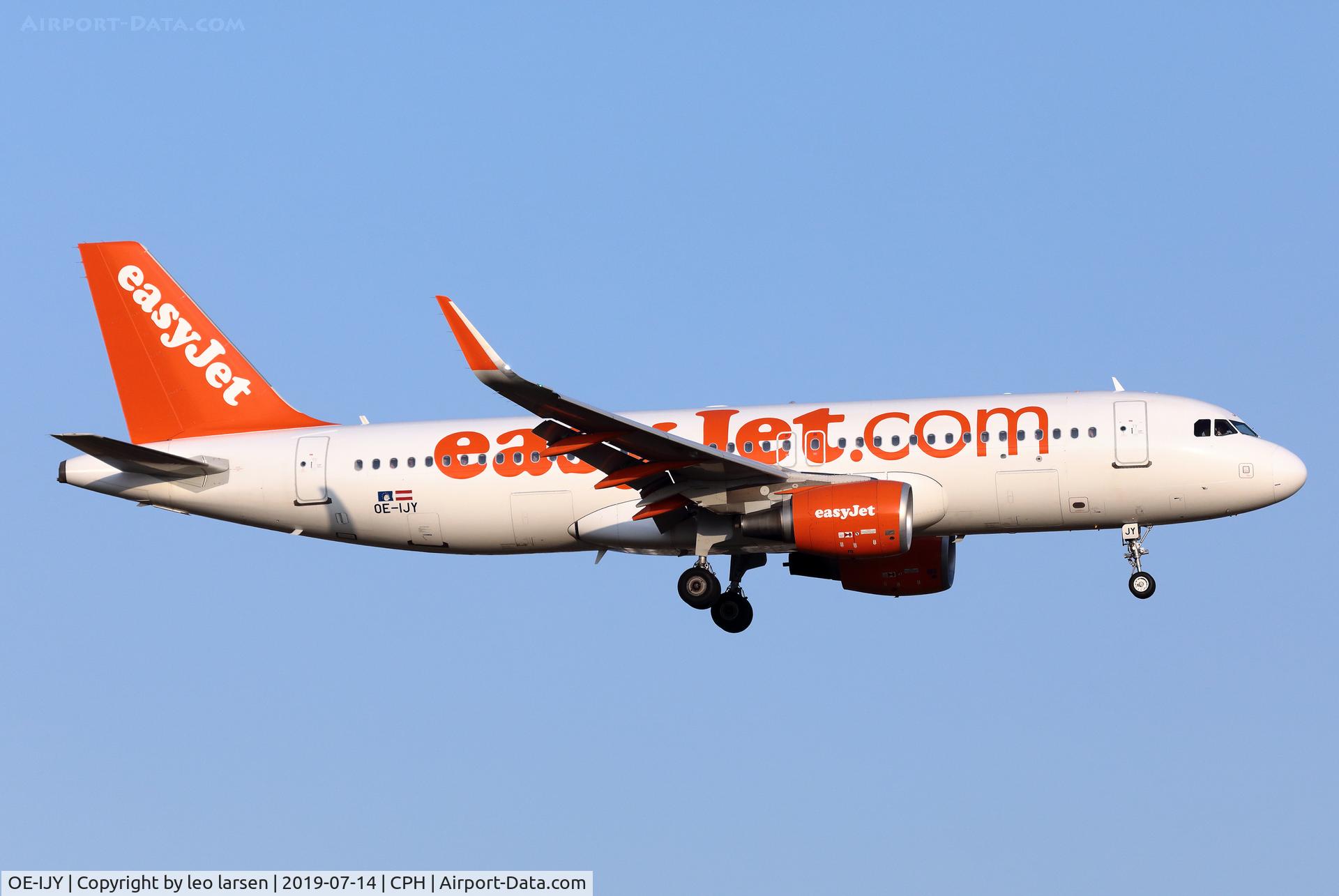 OE-IJY, 2015 Airbus A320-214 C/N 6541, Copenhagen 14.7.2019 L/D R-22L