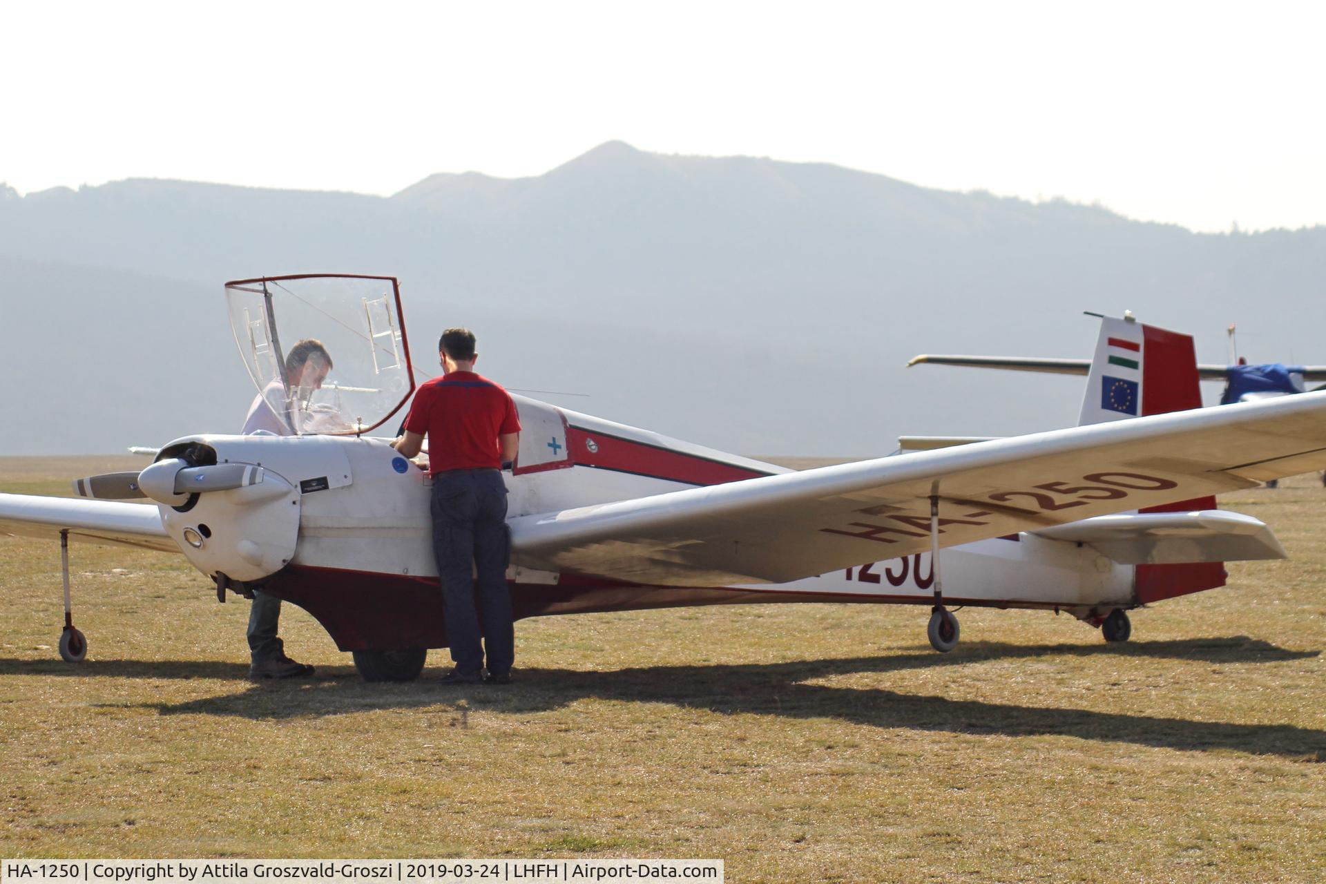 HA-1250, 1968 Scheibe SF-25B Falke C/N 4632, LHFH - Airport of Farkashegy, Hungary