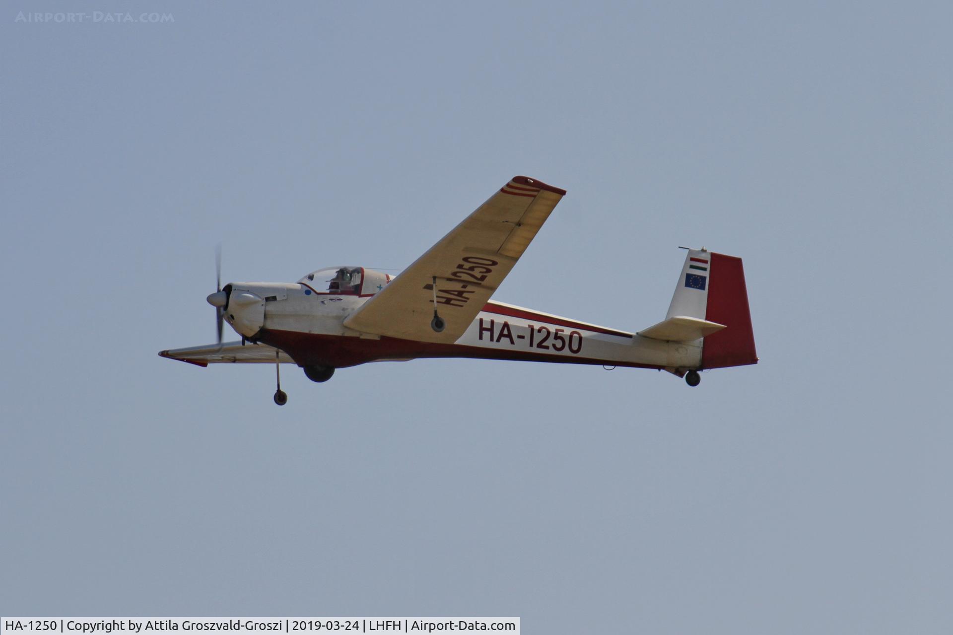 HA-1250, 1968 Scheibe SF-25B Falke C/N 4632, LHFH - Airport of Farkashegy, Hungary