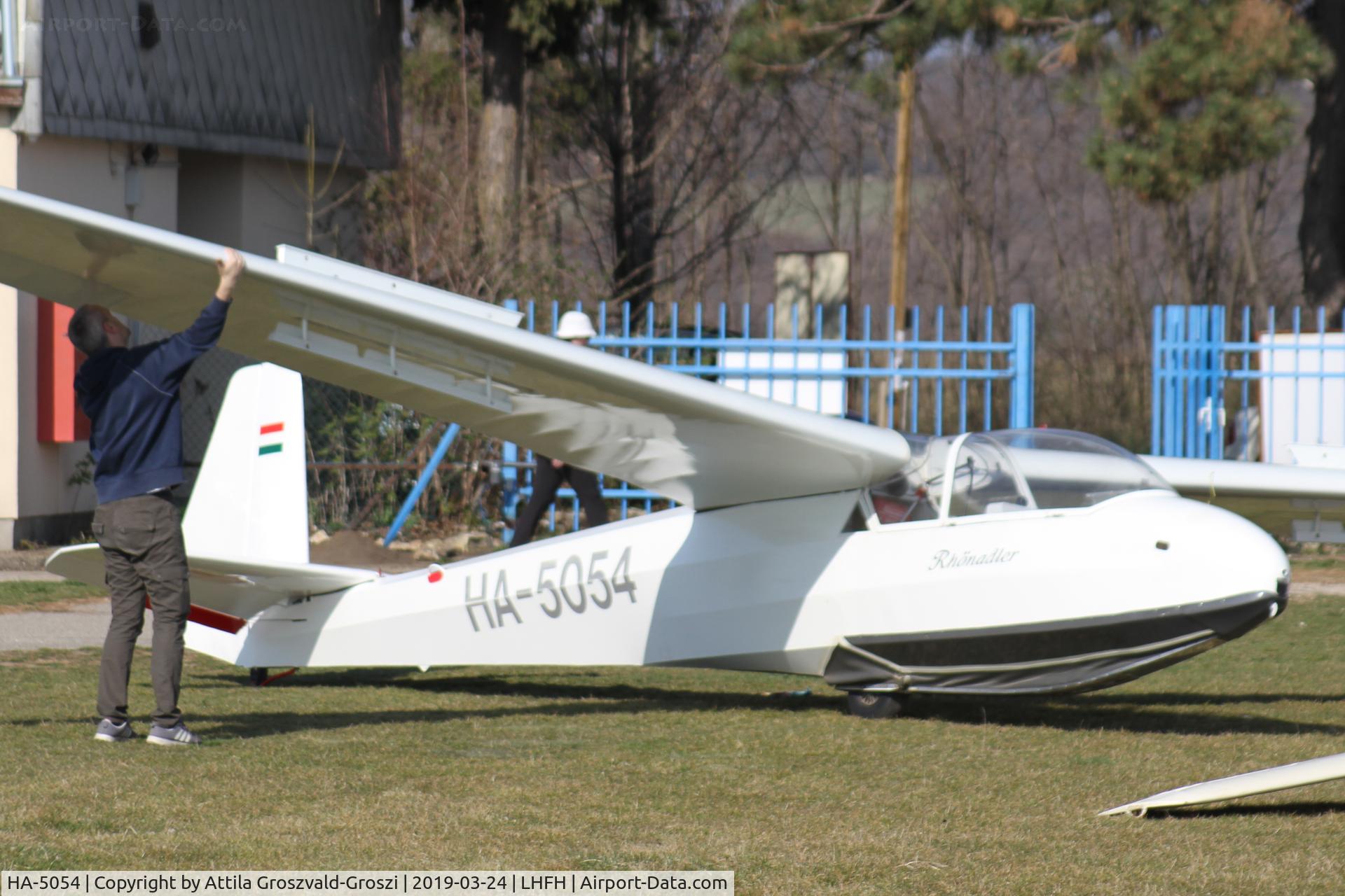 HA-5054, 1962 Schleicher Ka-7 Rhonadler C/N 7016, LHFH - Airport of Farkashegy, Hungary