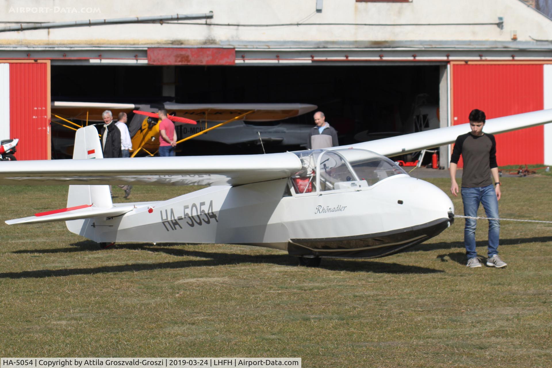 HA-5054, 1962 Schleicher Ka-7 Rhonadler C/N 7016, LHFH - Airport of Farkashegy, Hungary